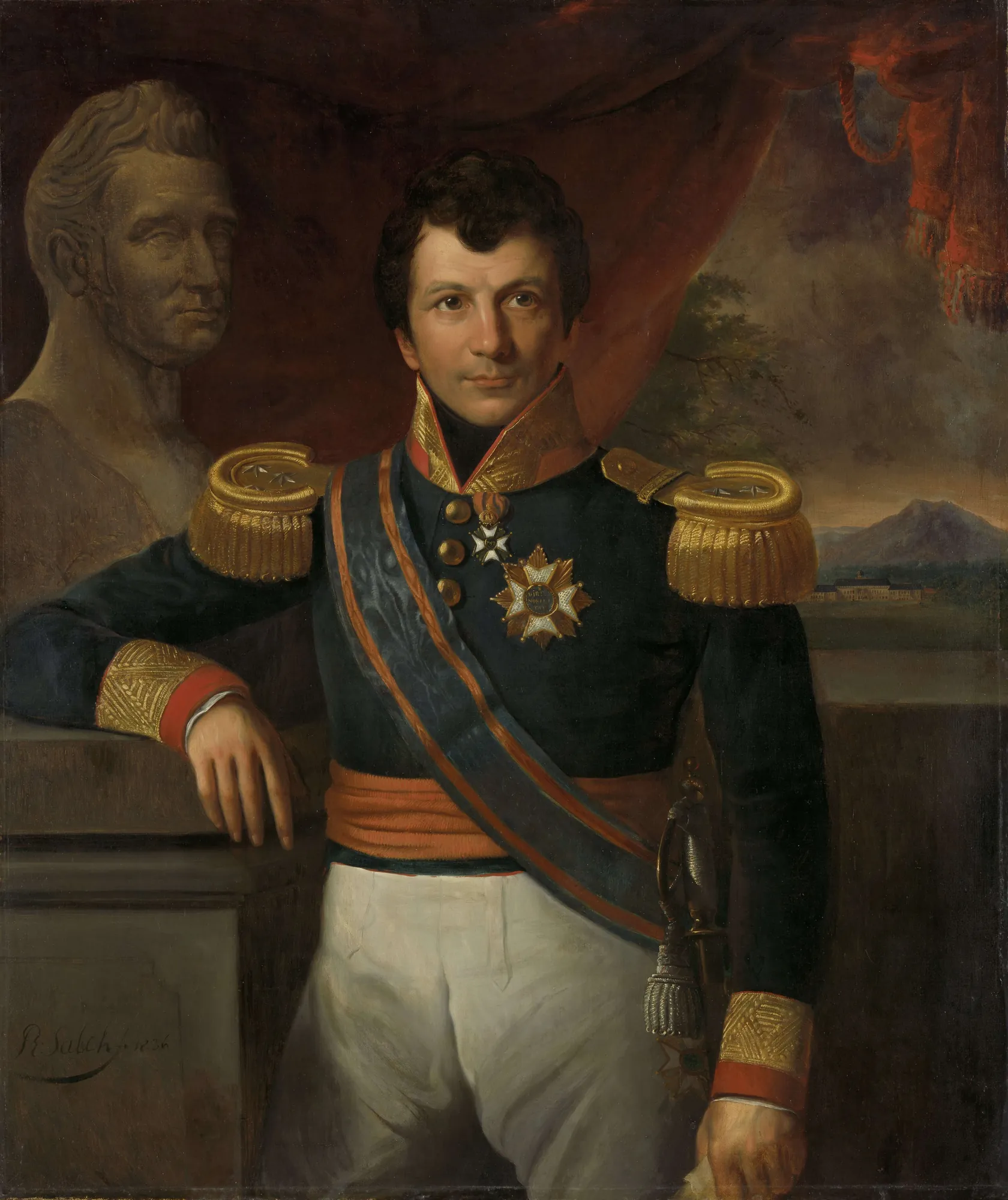 Portrait of Johannes Graaf van den Bosch
