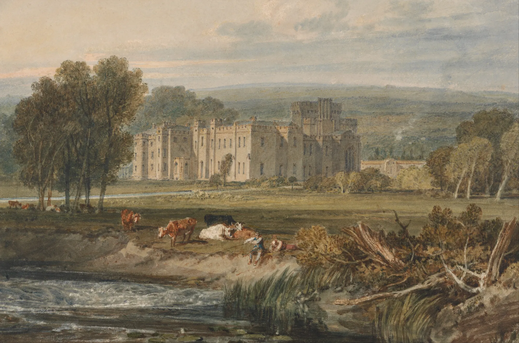 View of Hampton Court, Herefordshire