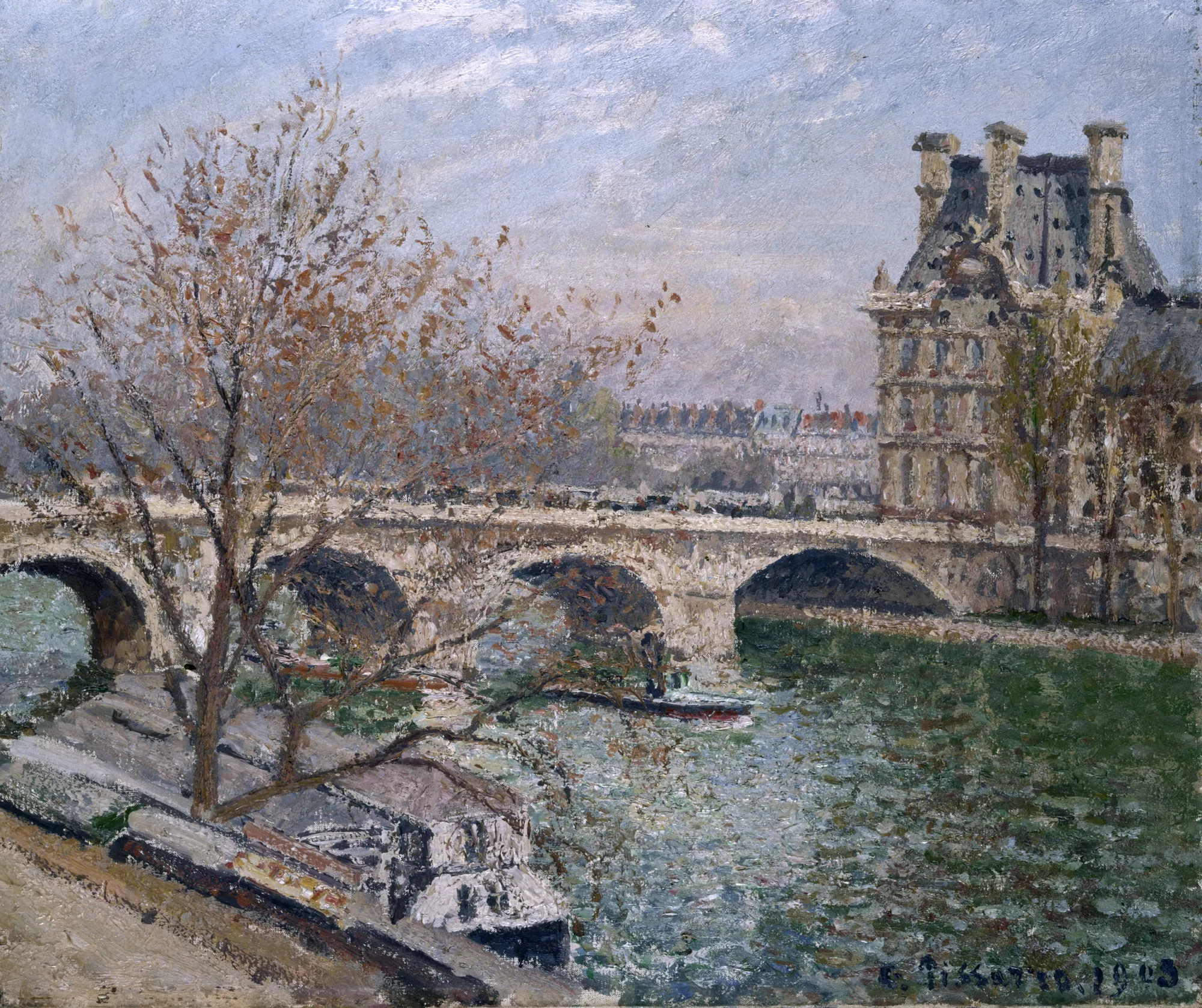 Le Pont Royal et le Pavillon de Flore