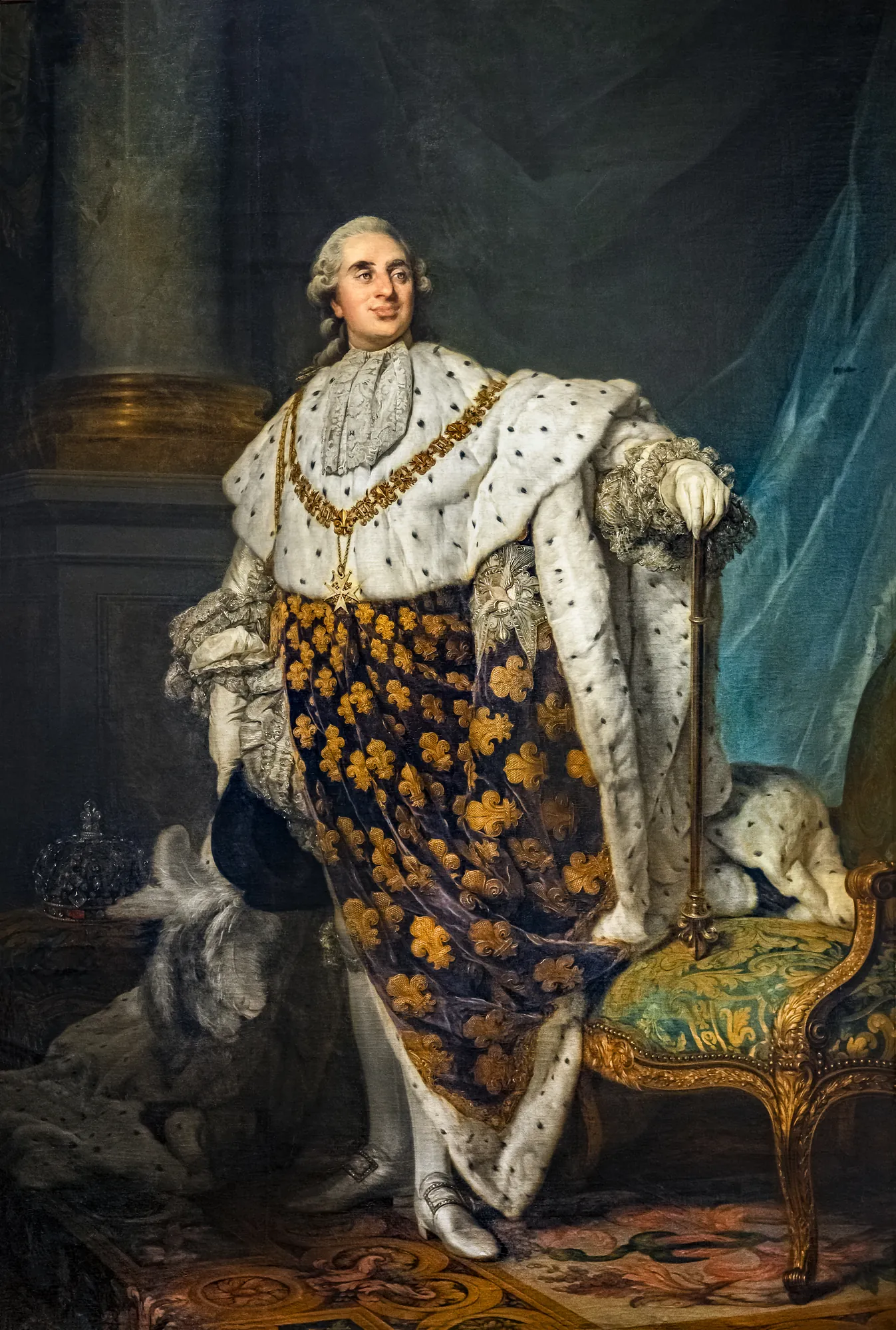 Louis XVI in Coronation Robes