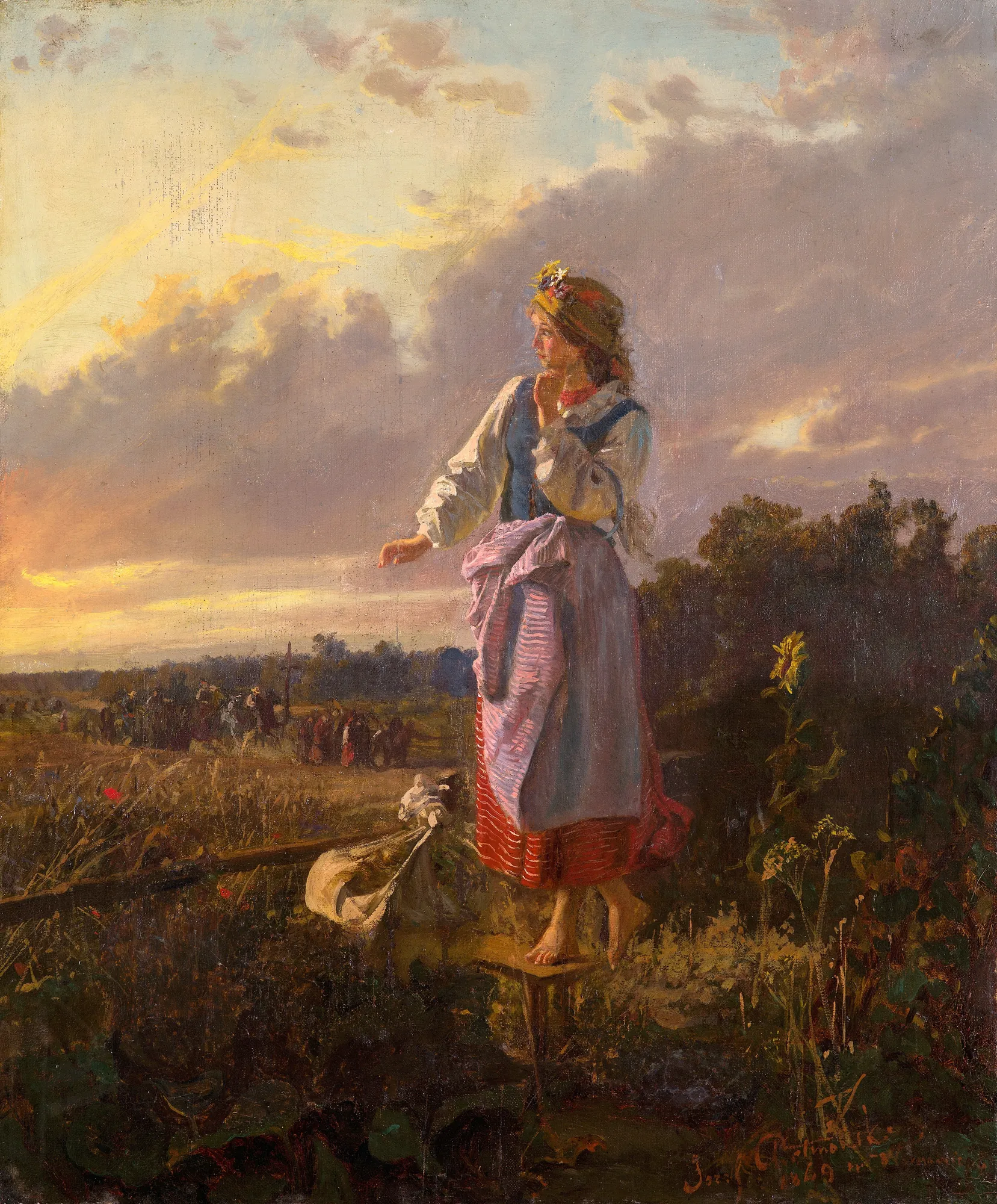 Girl at the Stile