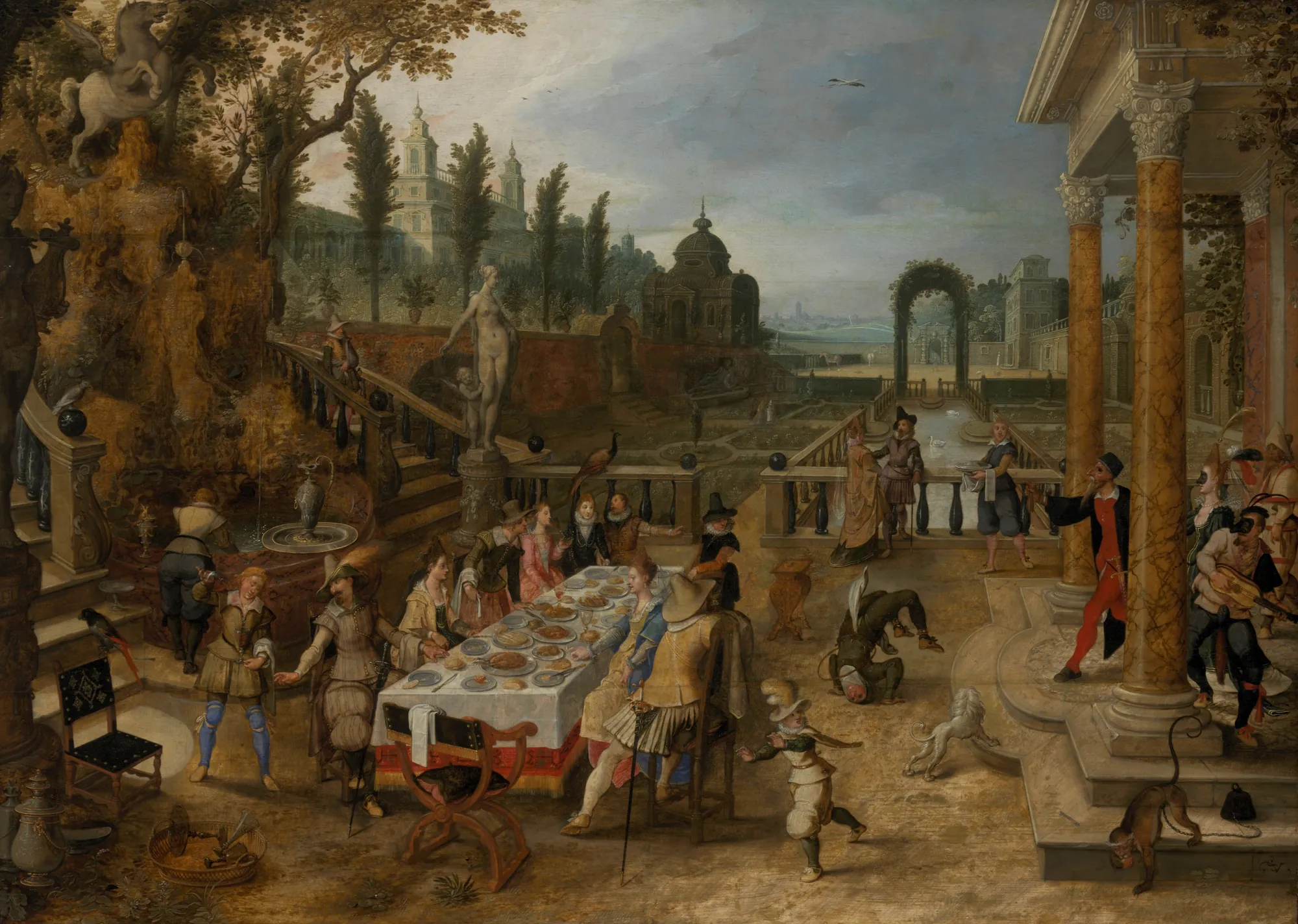 An Outdoor Banquet