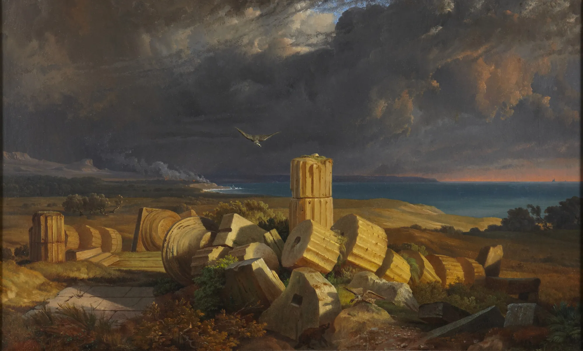 Ruins of the Temple of Hera at Selinunte