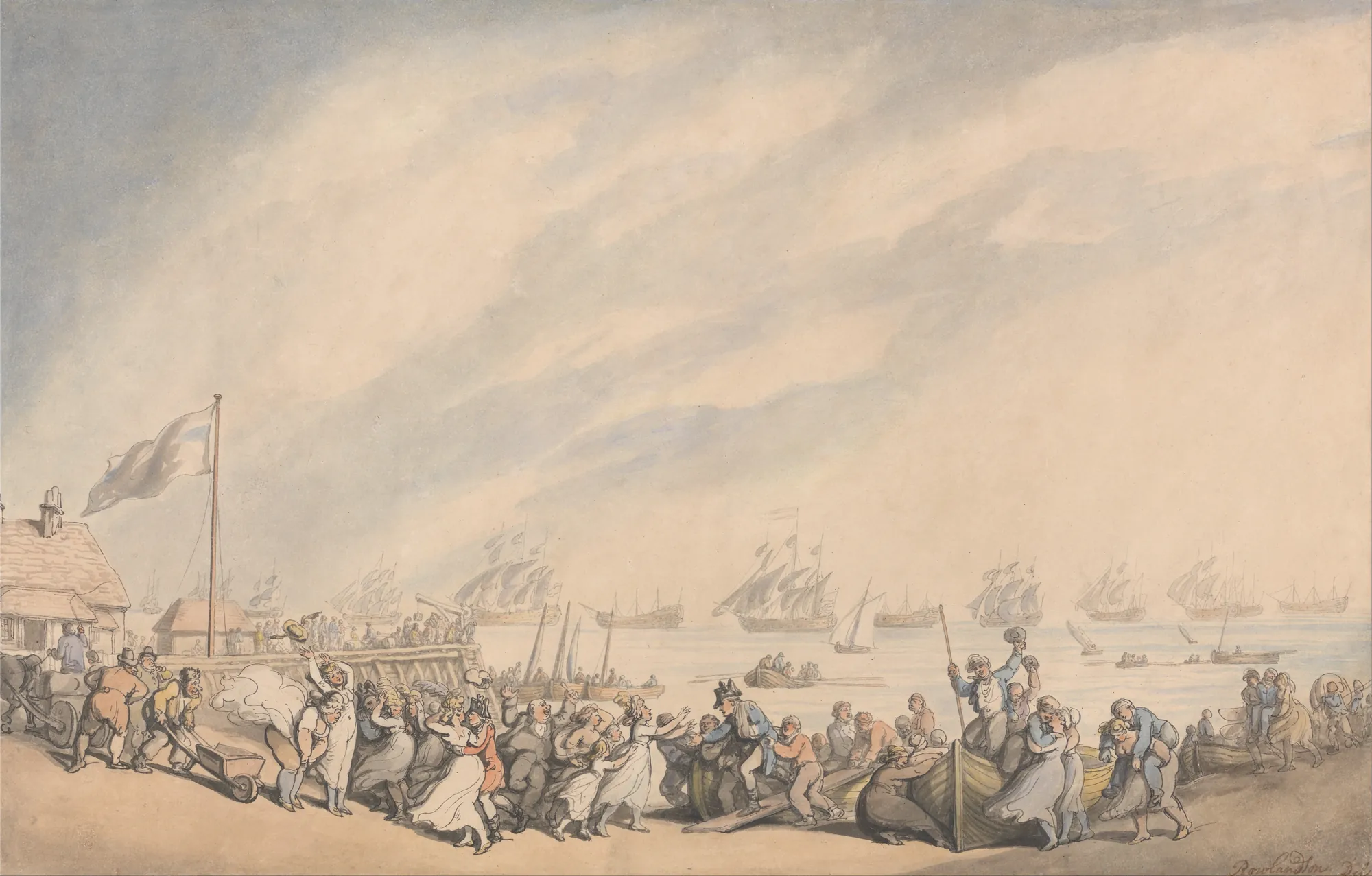 The Return of the Fleet to Great Yarmouth