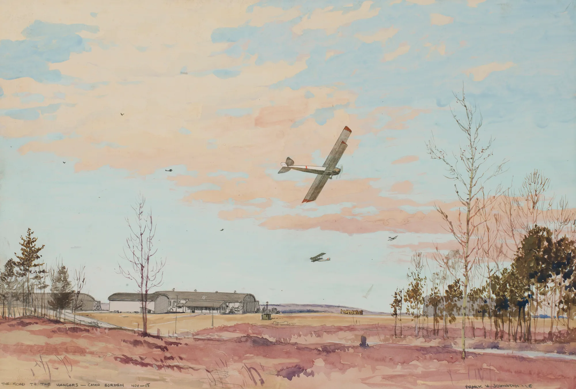 The Road to the Hangars, Camp Borden