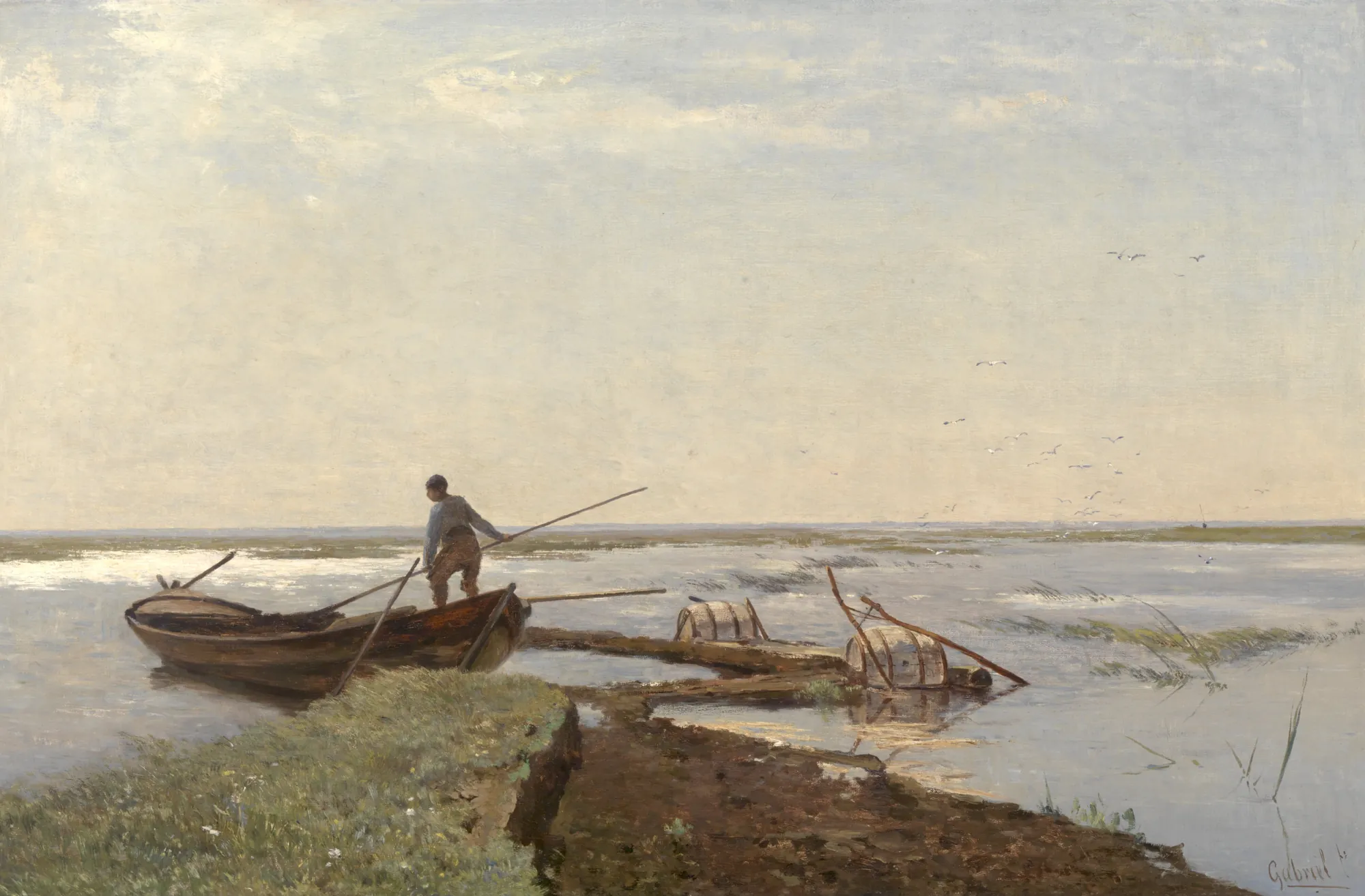 Polder Landscape in the Kamperpolder