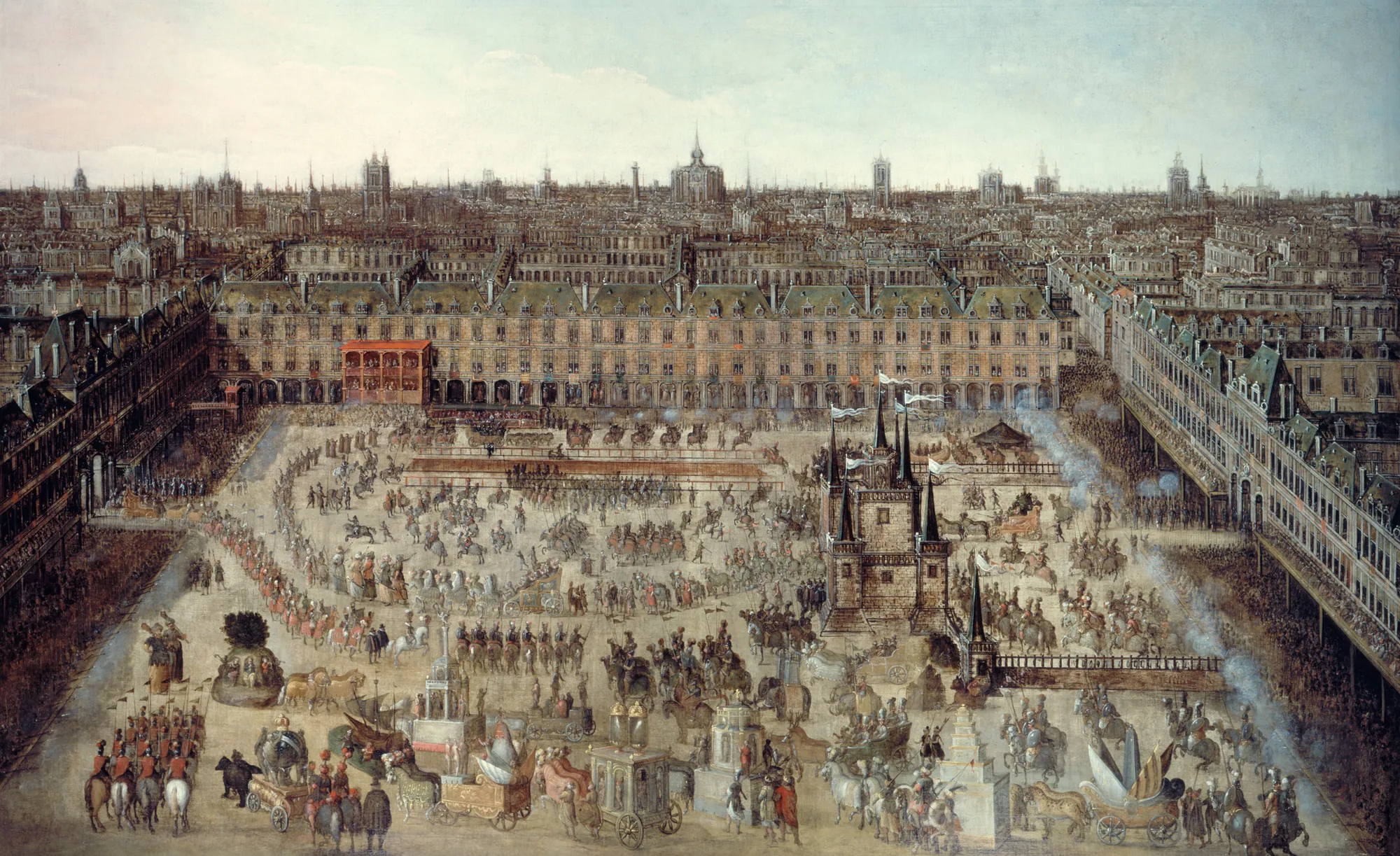 Le Roman des Chevaliers de la Gloire: Grand Carrousel at the Place Royale, 1612