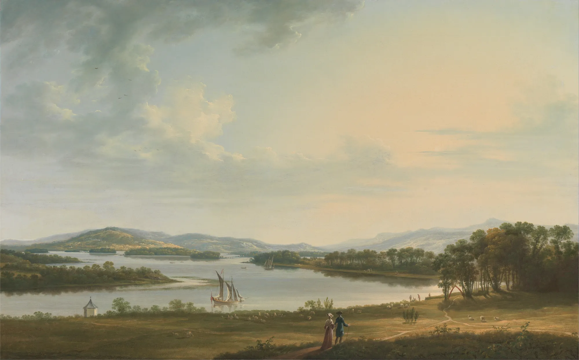 Knock Ninney and Lough Erne from Bellisle