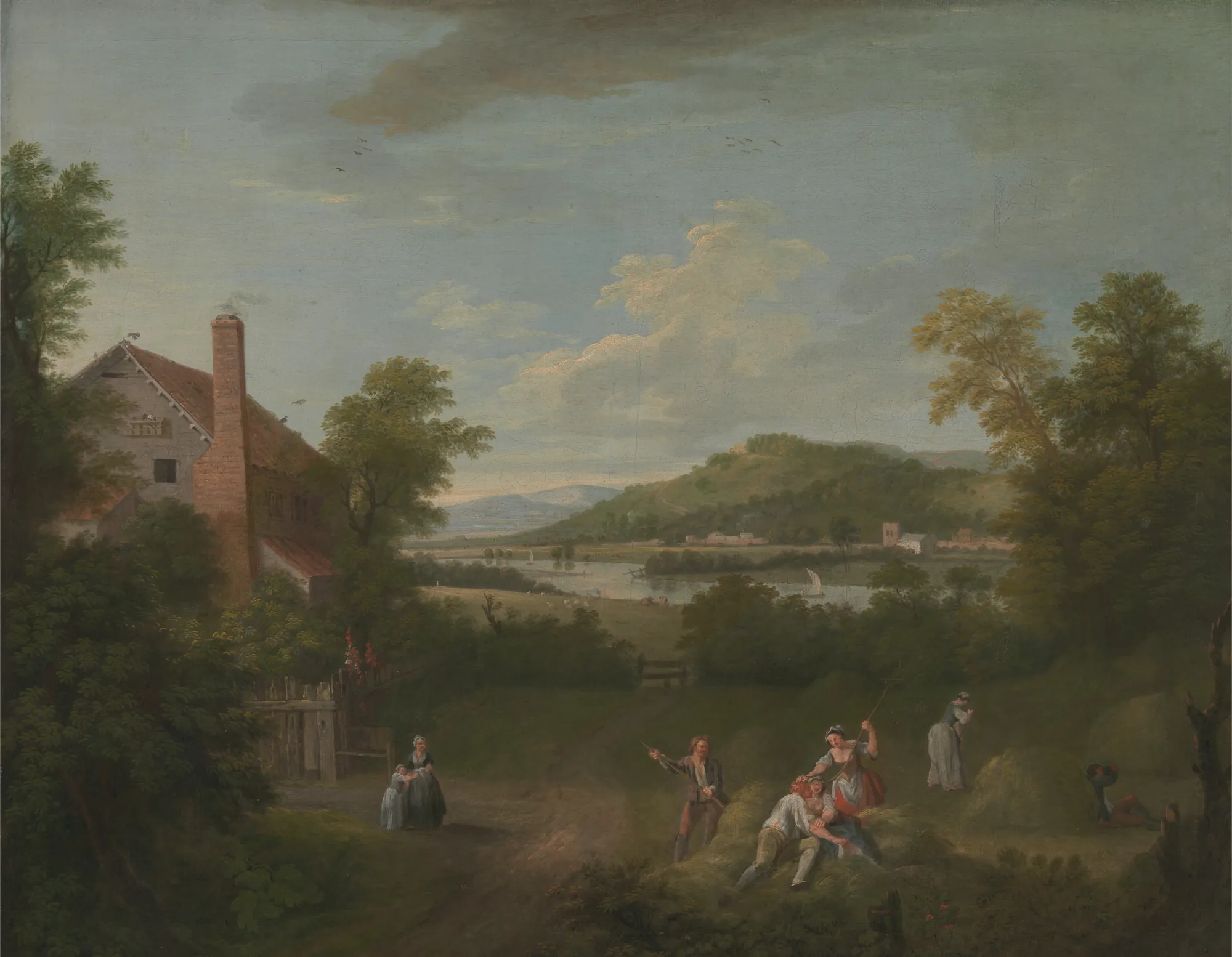 Landscape with Farmworkers