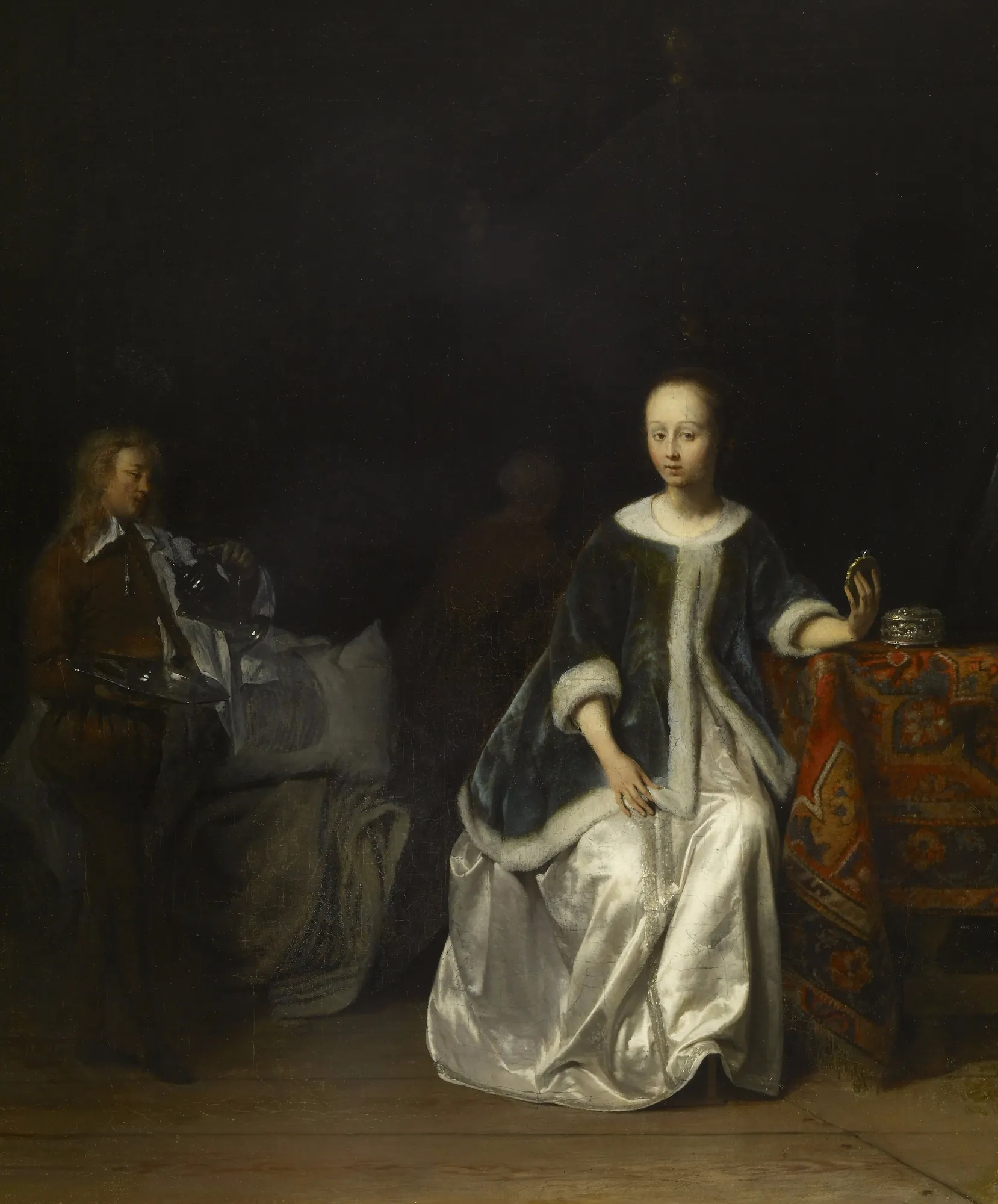 A Lady at Her Toilet