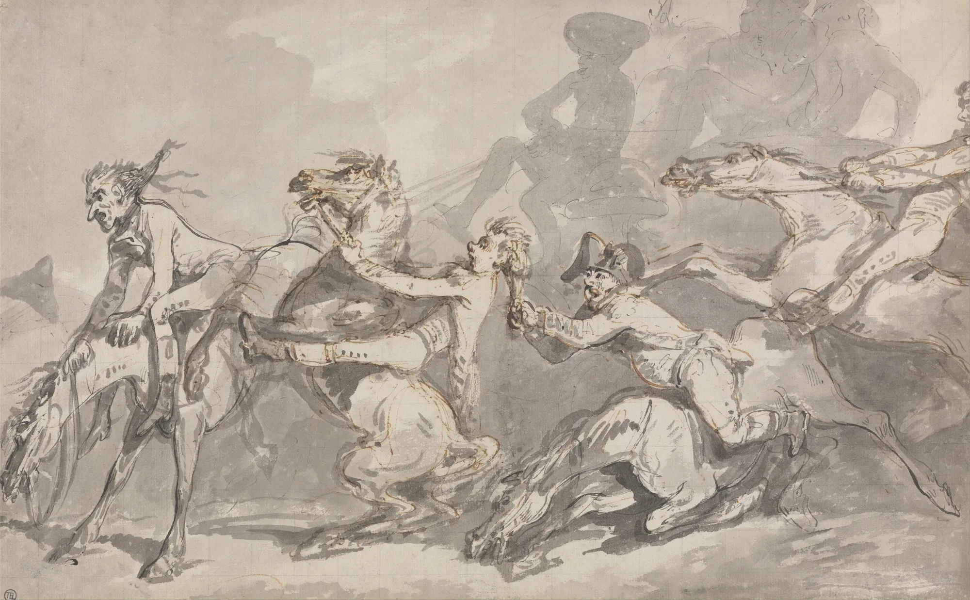 Horsemen Colliding