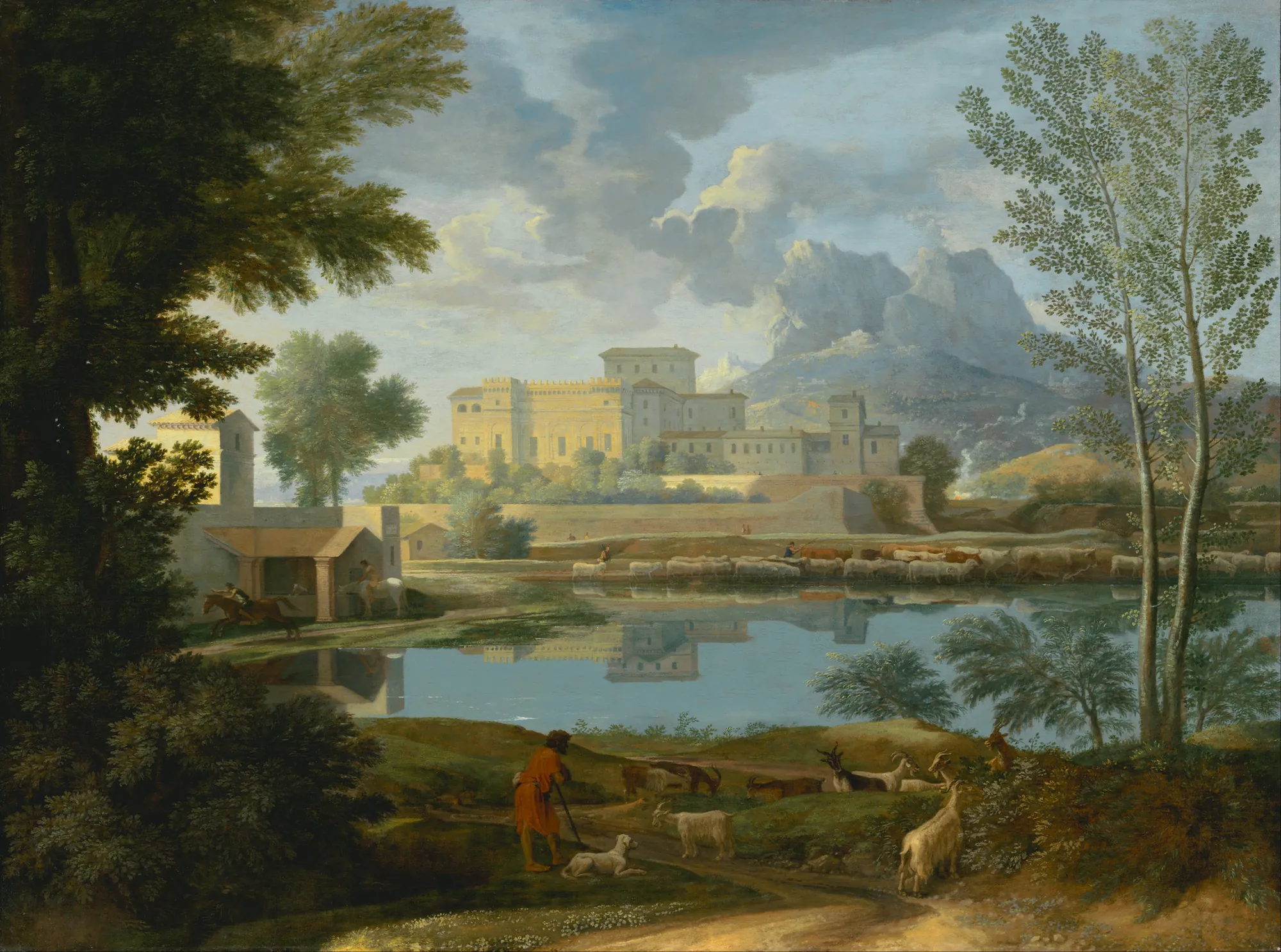 Landscape with a Calm (Un Temps calme et serein)