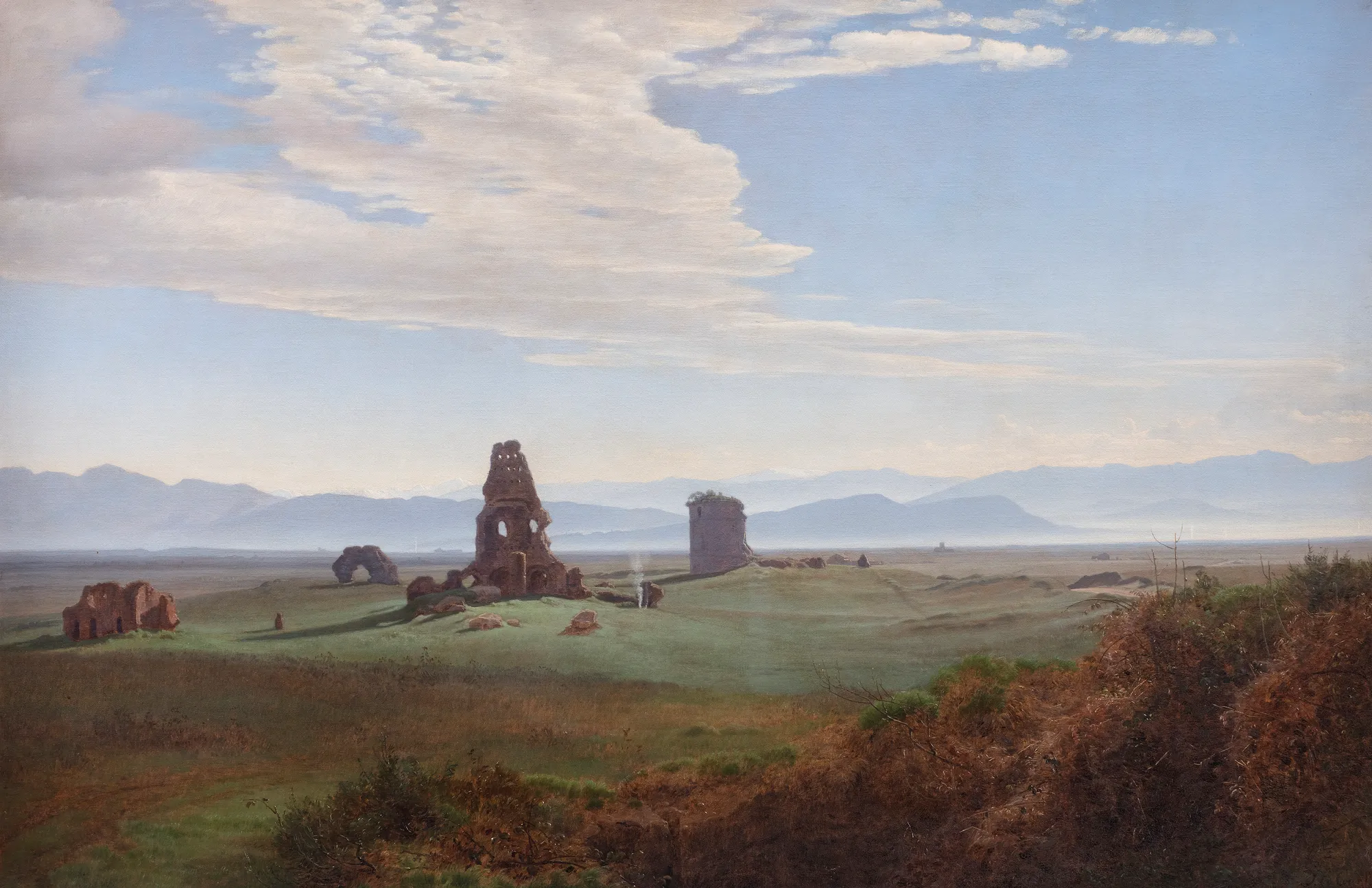 Ruins in the Roman Campagna