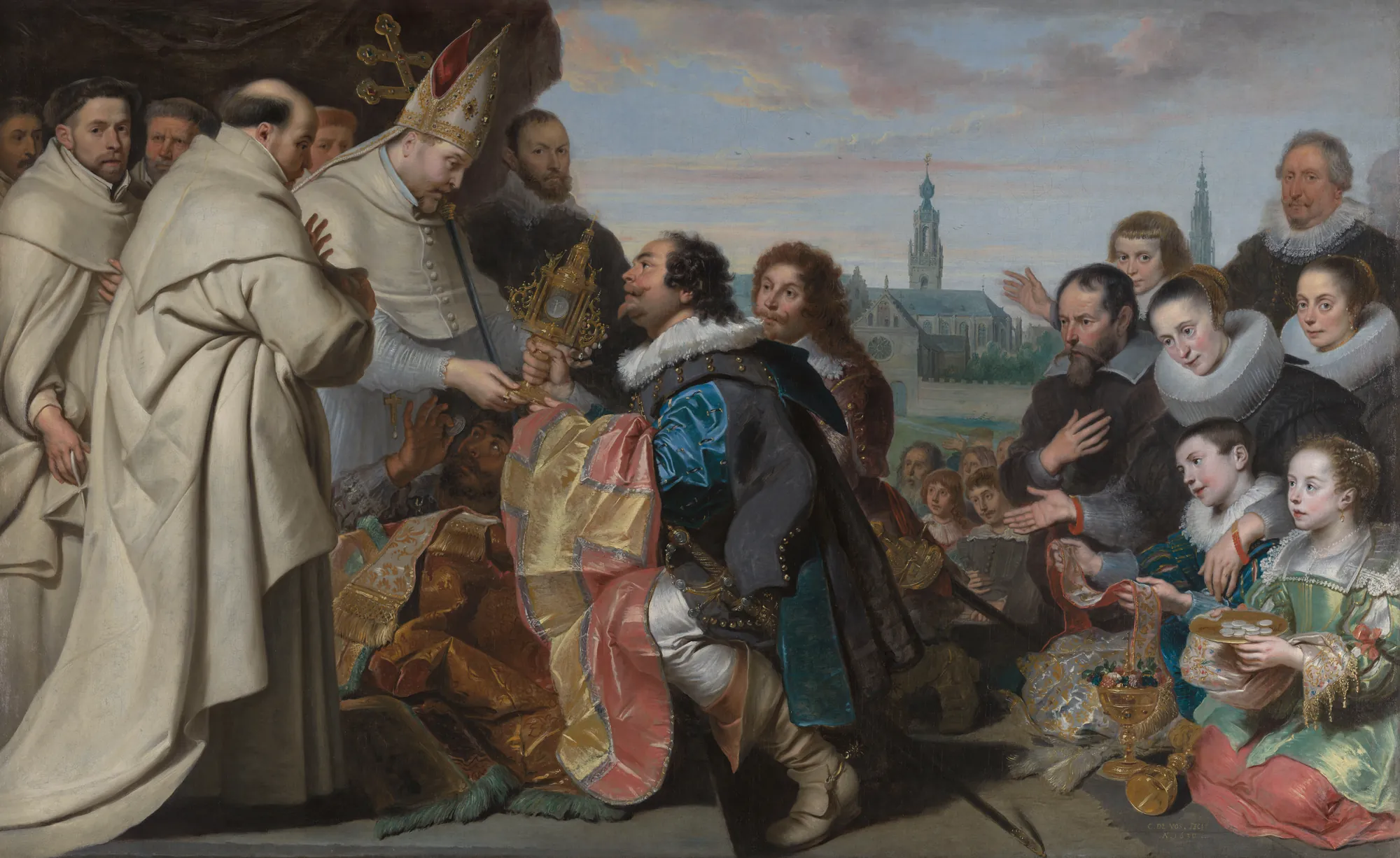 The Citizens of Antwerp bring back the Monstrance to Saint Norbert