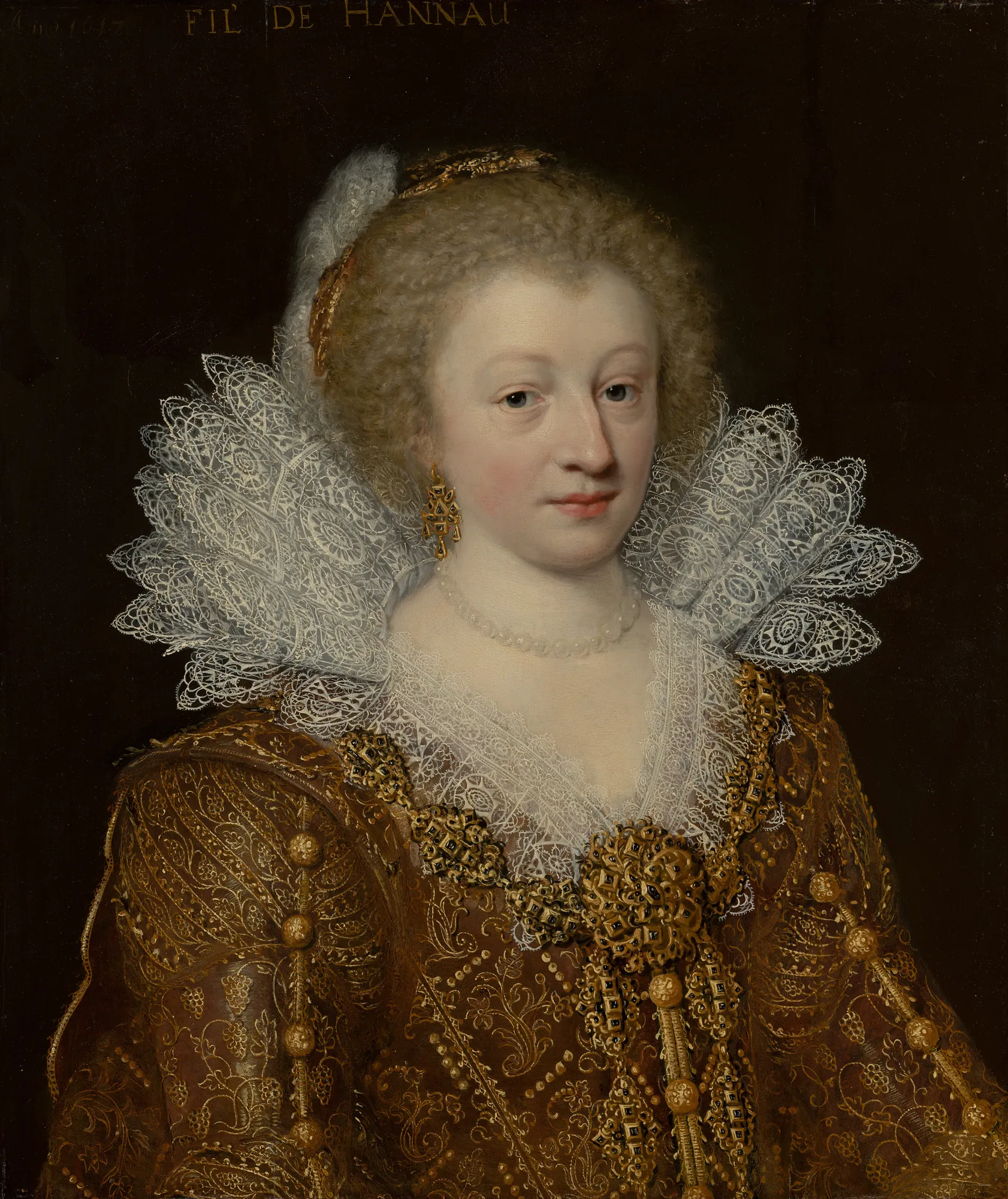 Portrait of Amélie Elisabeth of Hanau-Münzenberg