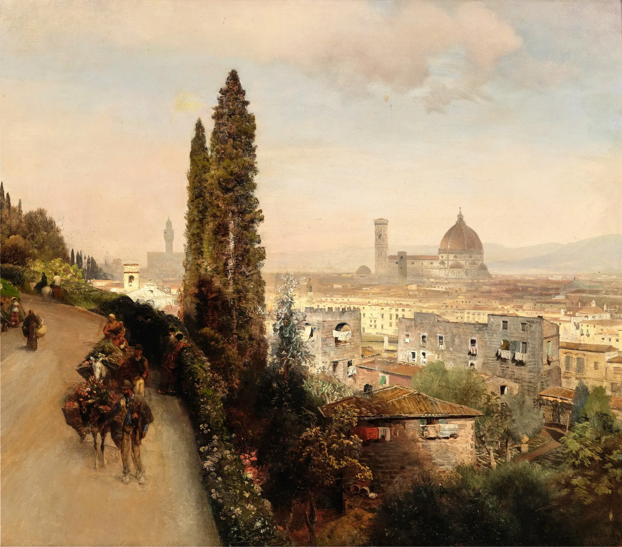View of Florence with the Cathedral