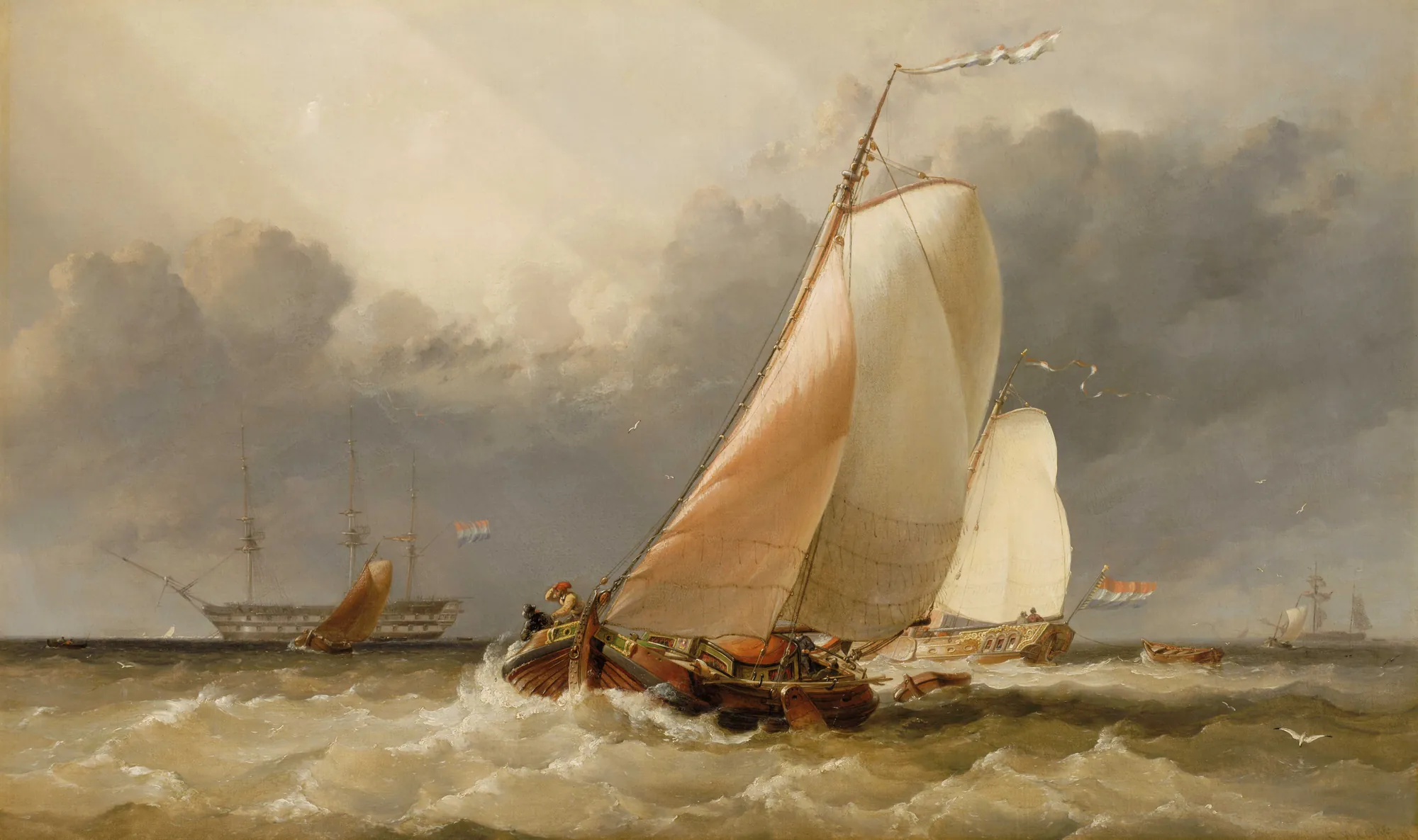 Dutch Yachting on the Zuider Zee