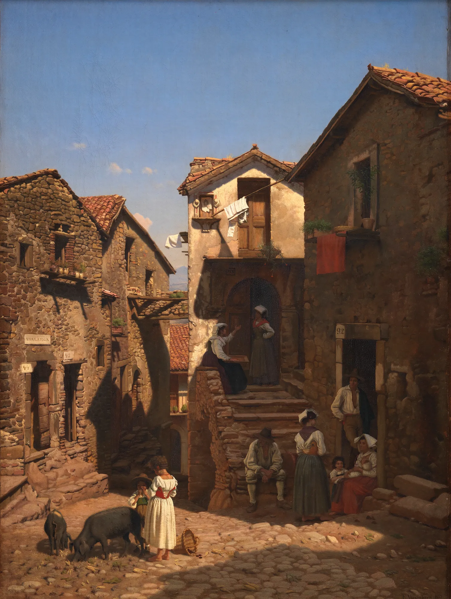 A Street in Gerano