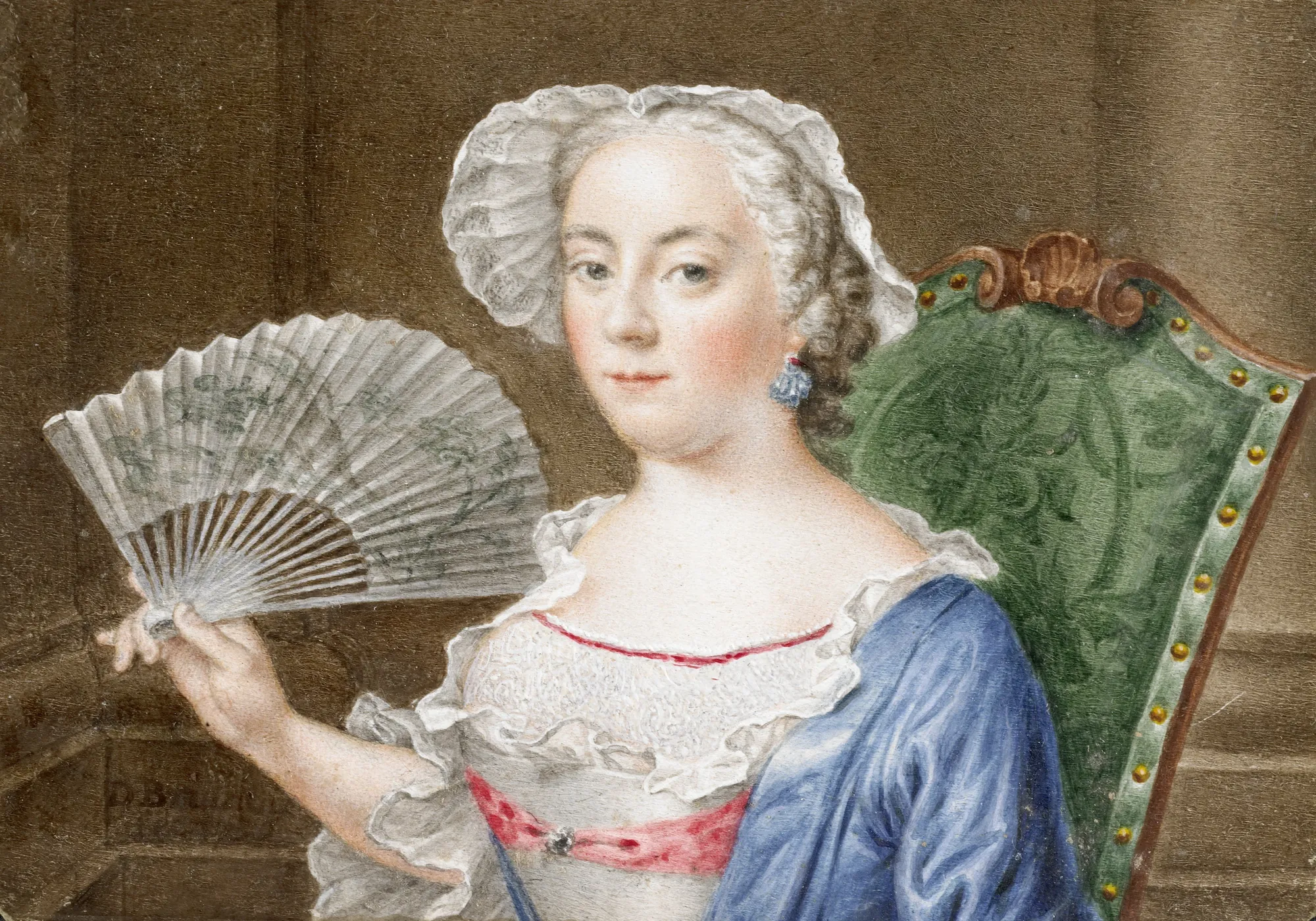 Portrait of a Lady with a Fan