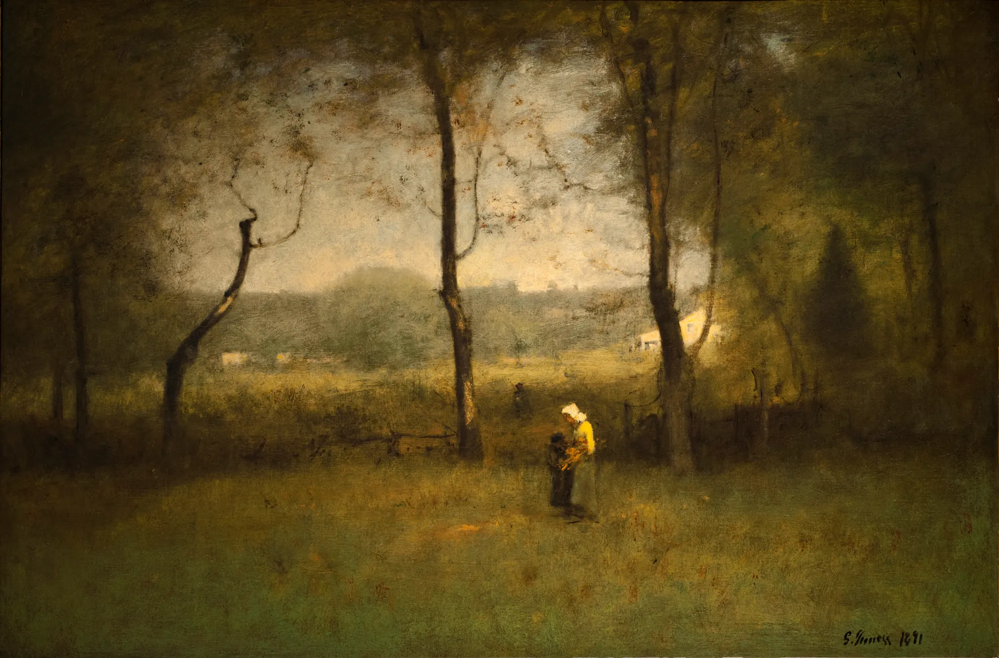 Wood Gatherers, an Autumn Afternoon