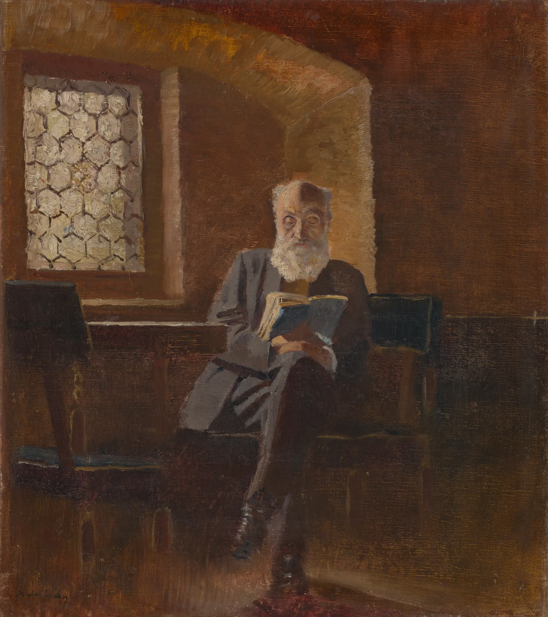 Reading: Baron Eduard Mednyánszky