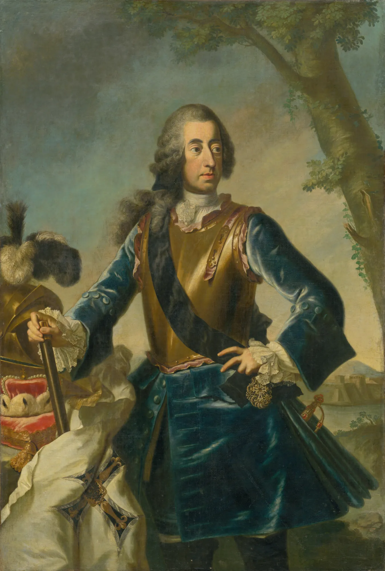 Portrait of Prince-Elector Clemens August of Cologne