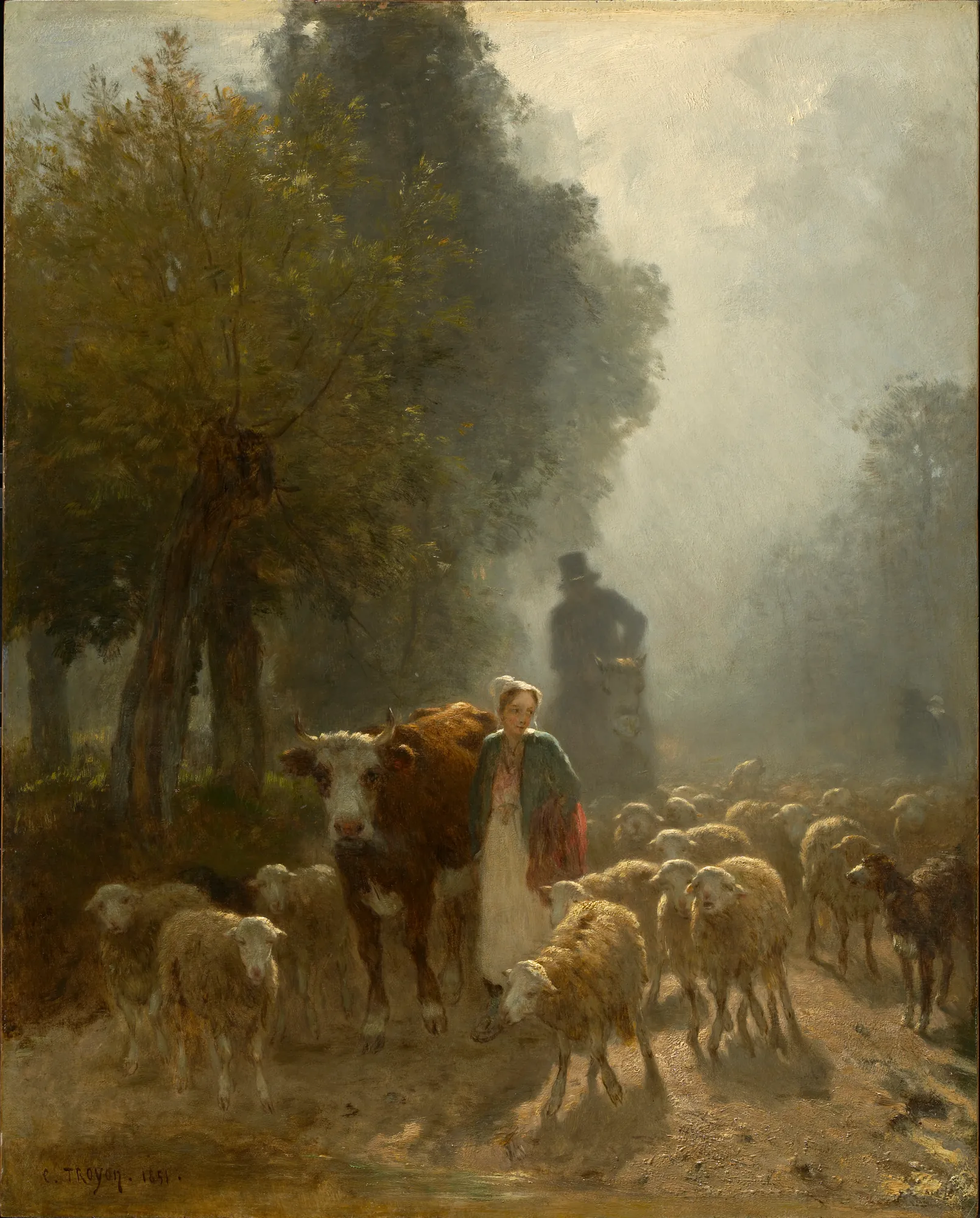 Going to Market on a Misty Morning