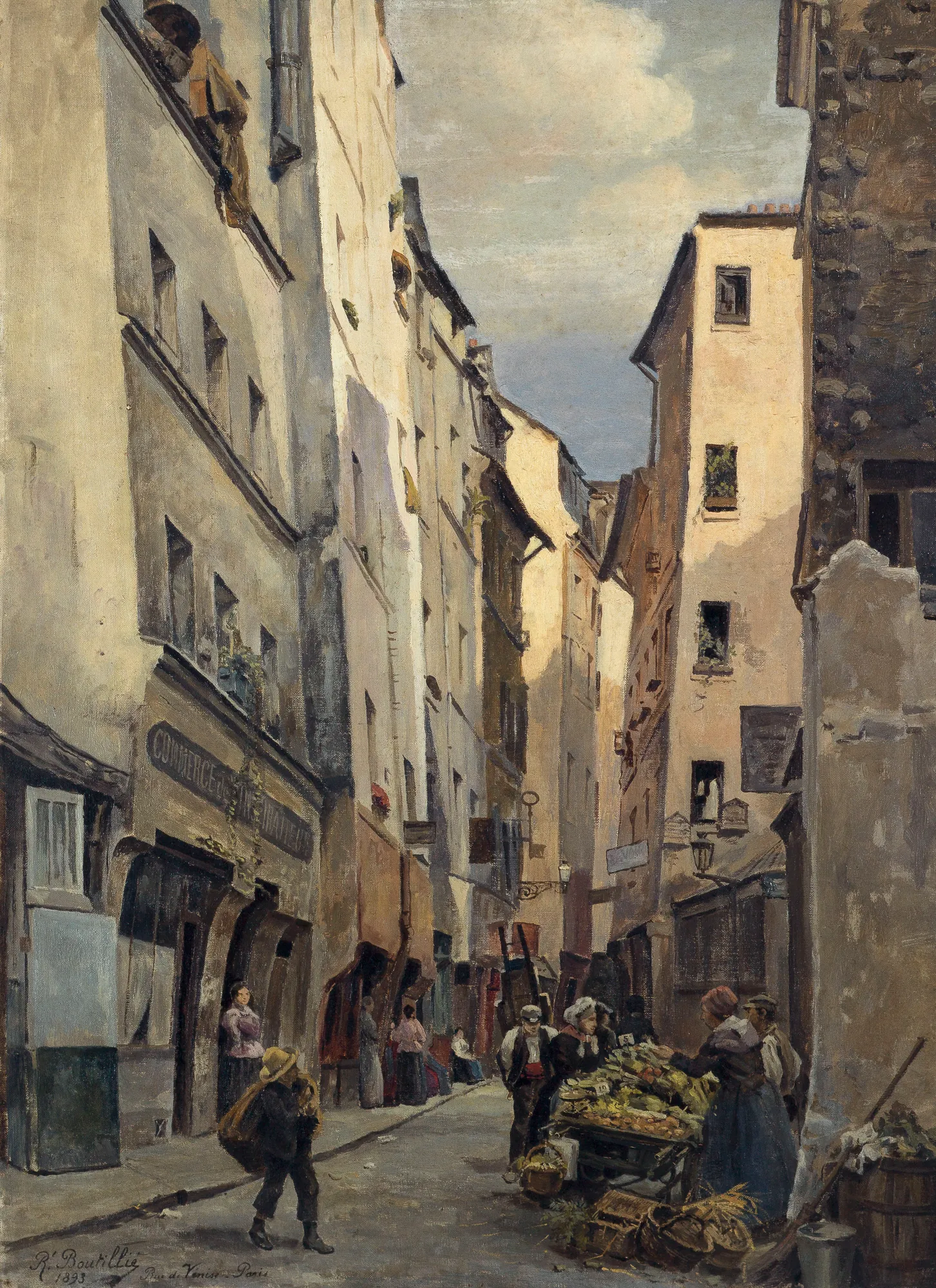 La Rue de Venise en 1893
