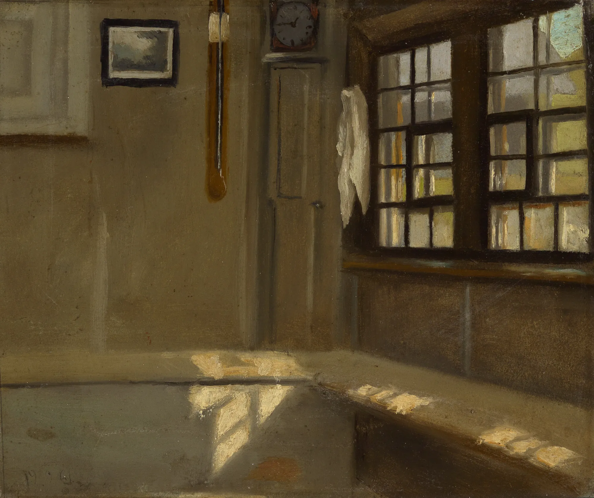 Corner of a Room in a Farmhouse (Zimmerecke in Bauernhaus)