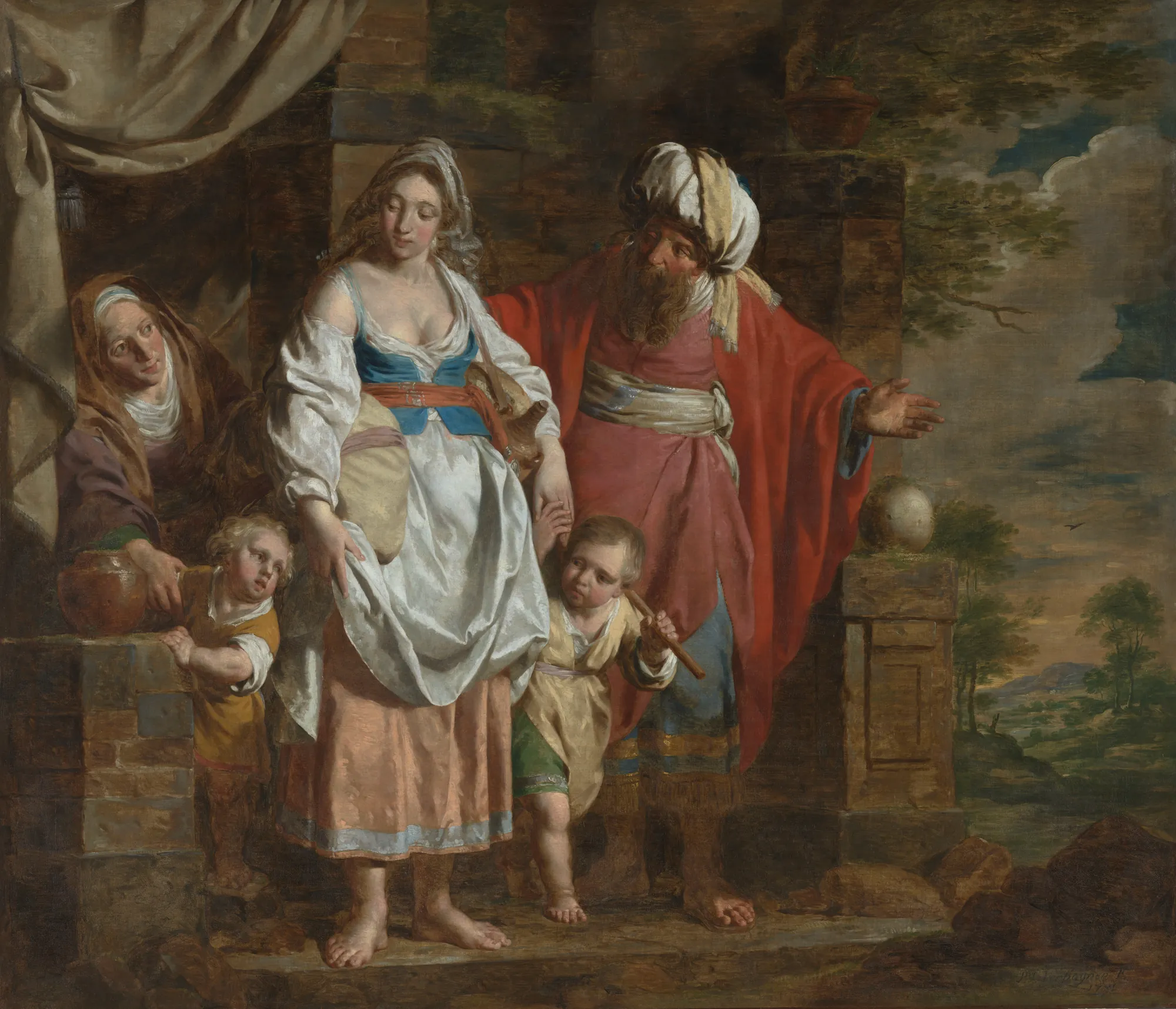 Hagar and Ishmael Banished by Abraham