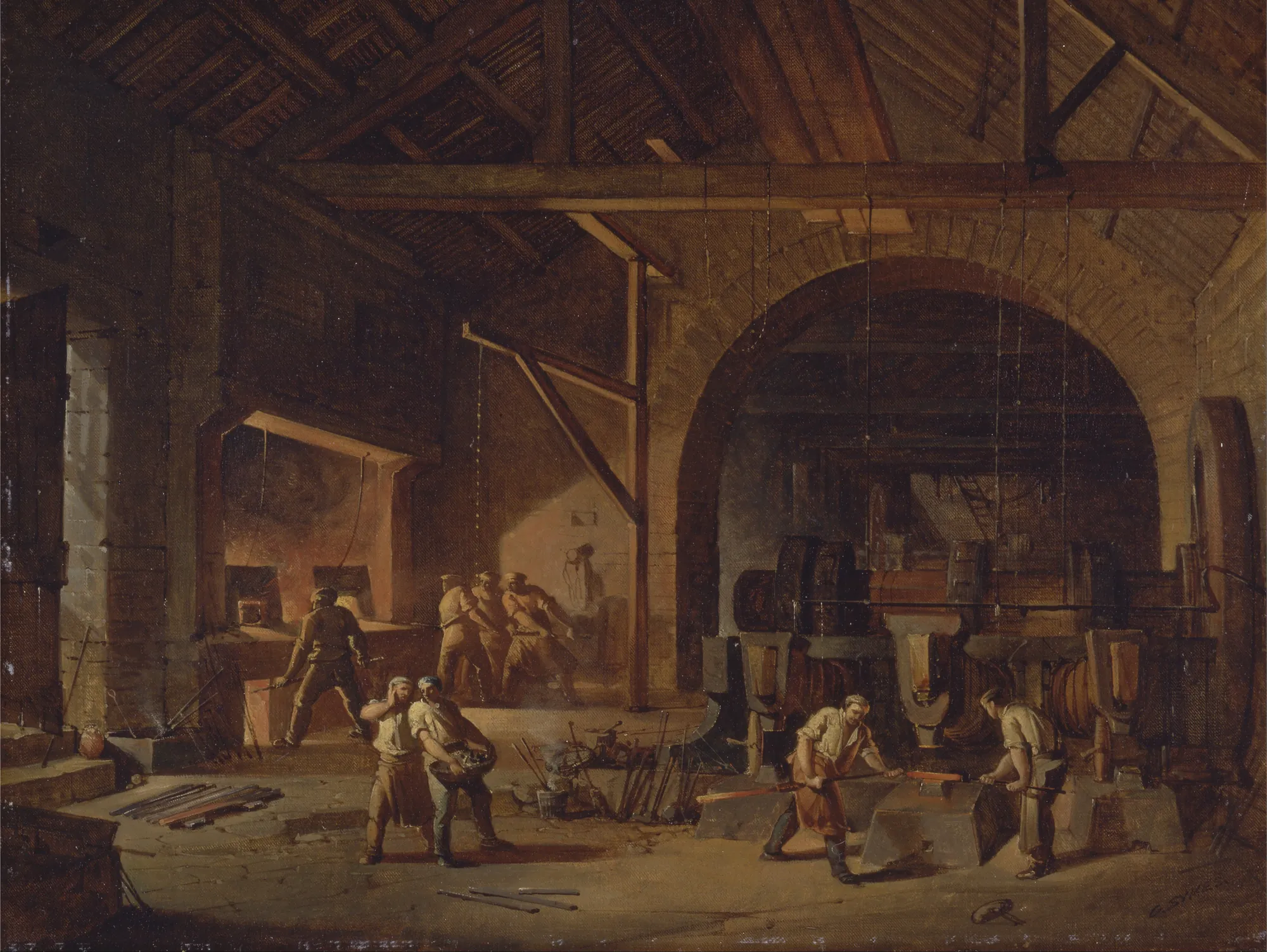 Interior of an Ironworks