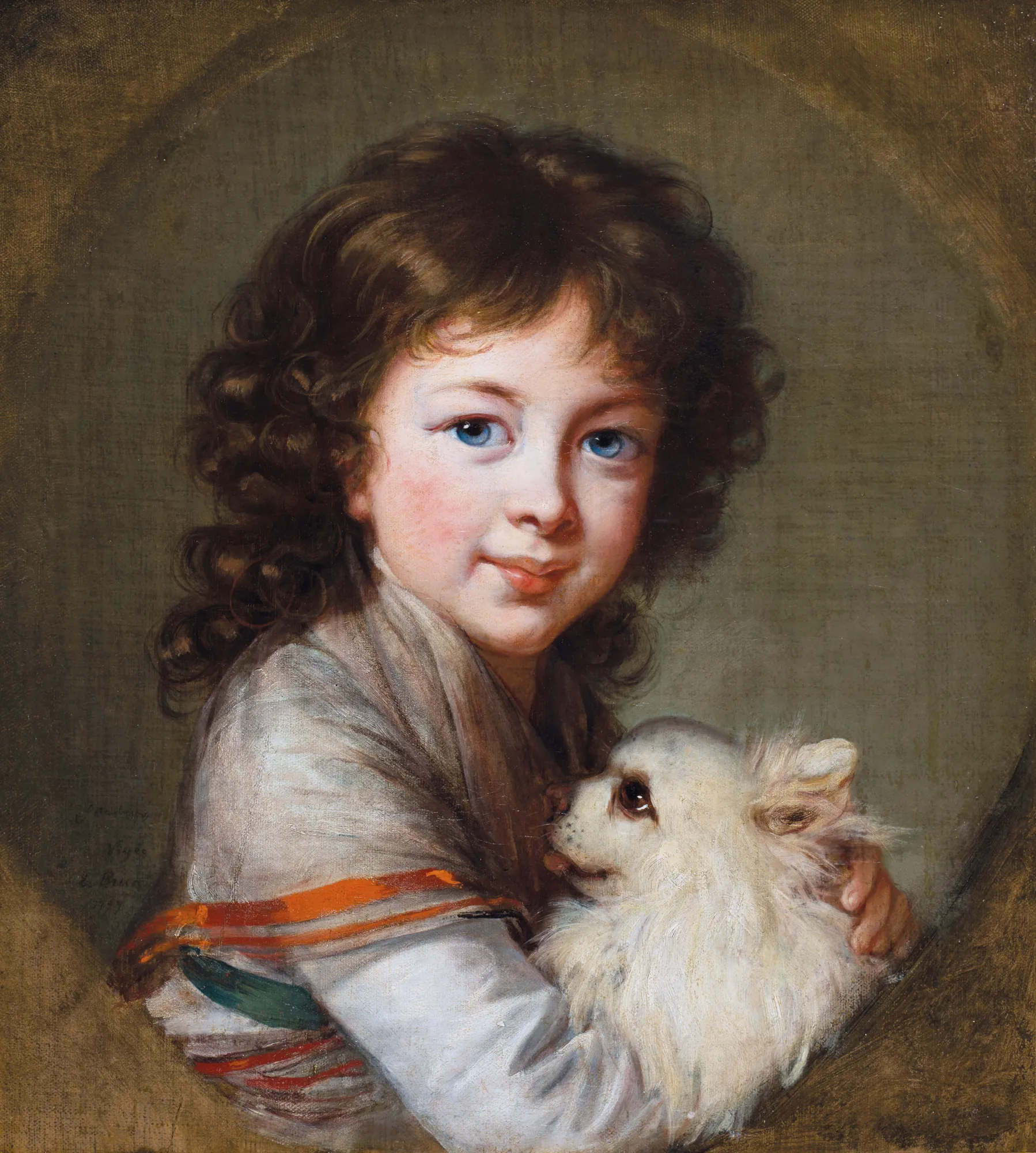 Portrait of Elisabeth Isabella Mniszech