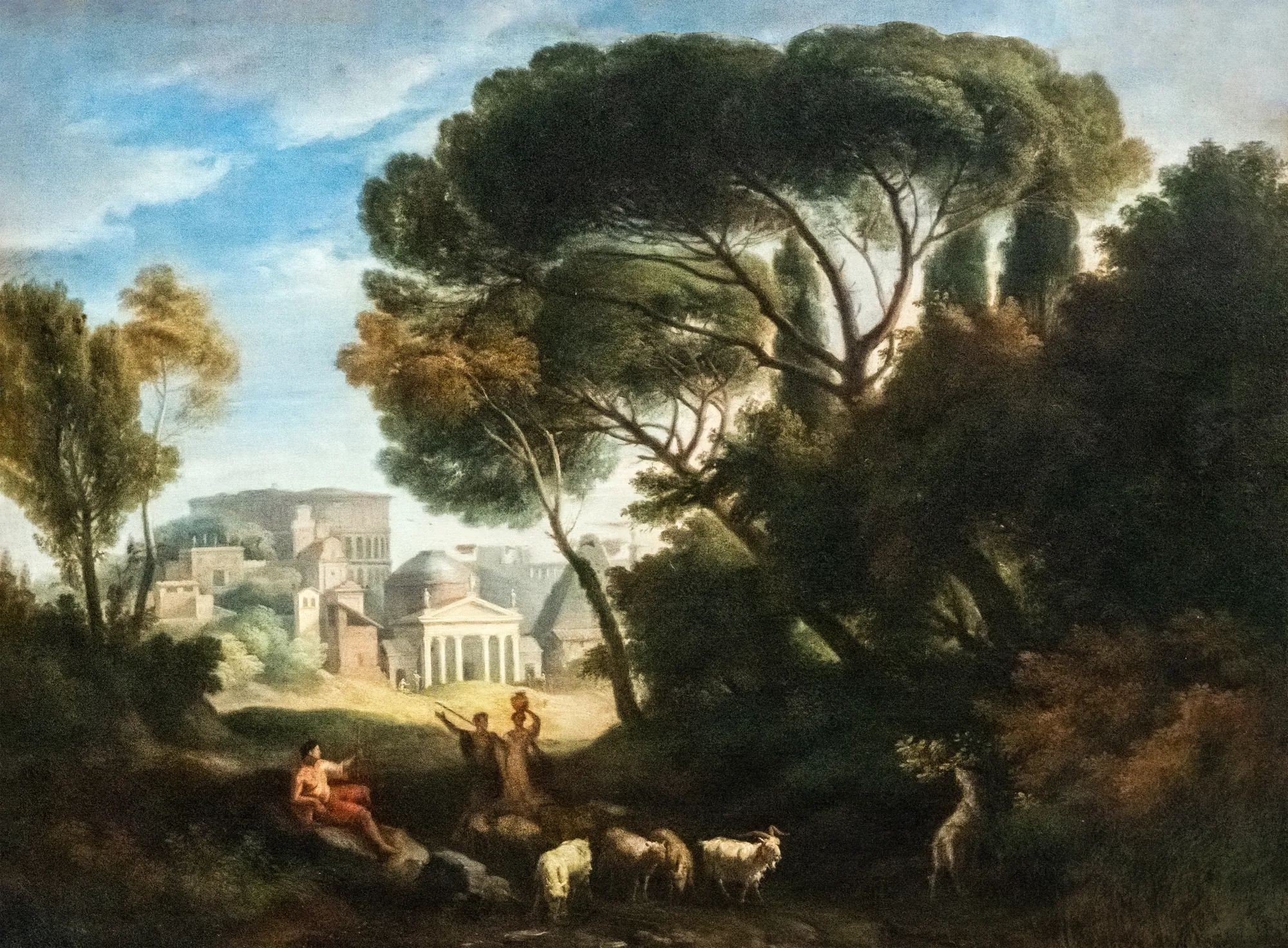 Landscape with an Ancient City