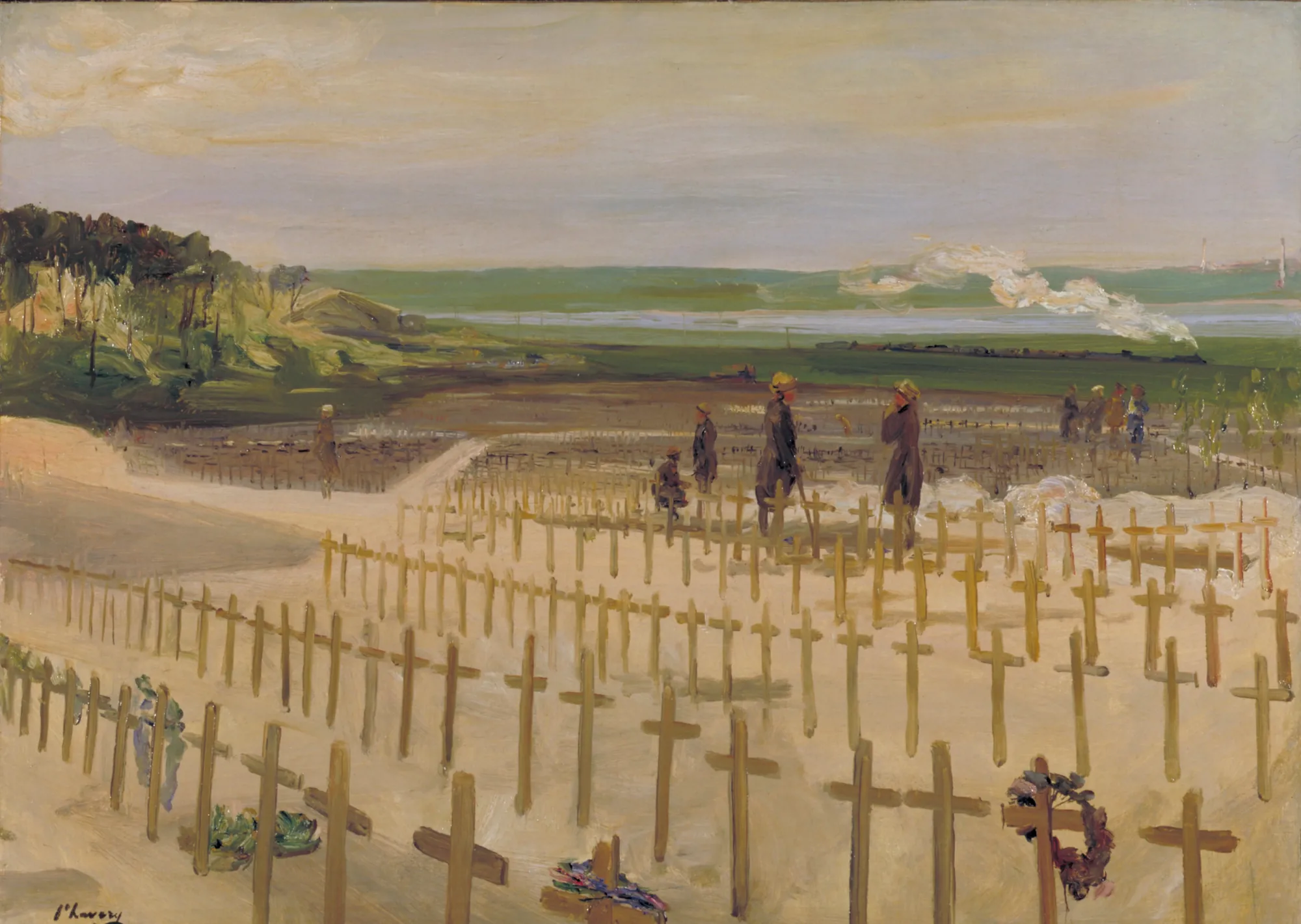 The Cemetery, Étaples