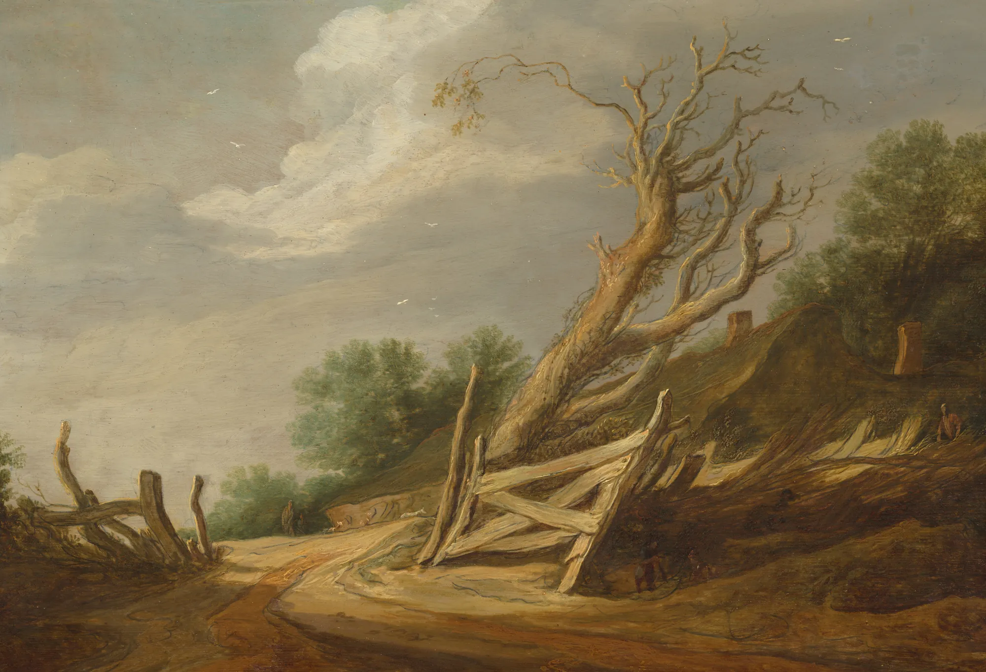 Landscape with Open Gate