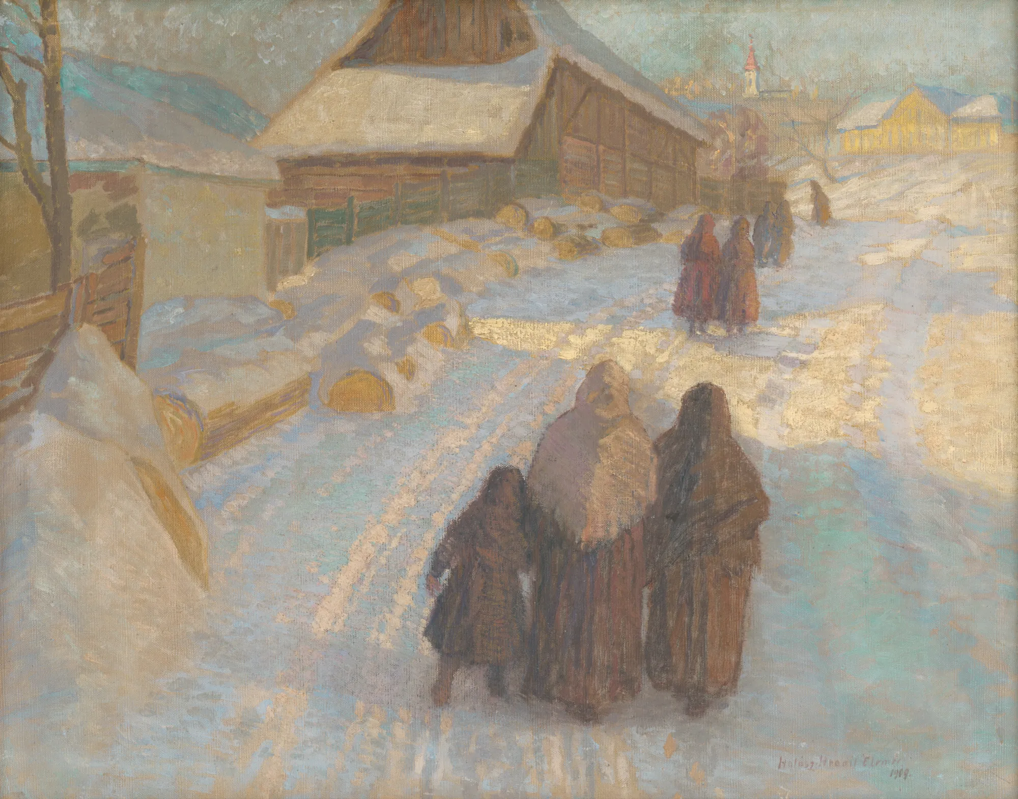 Winter in the Village (Zima na dedine)