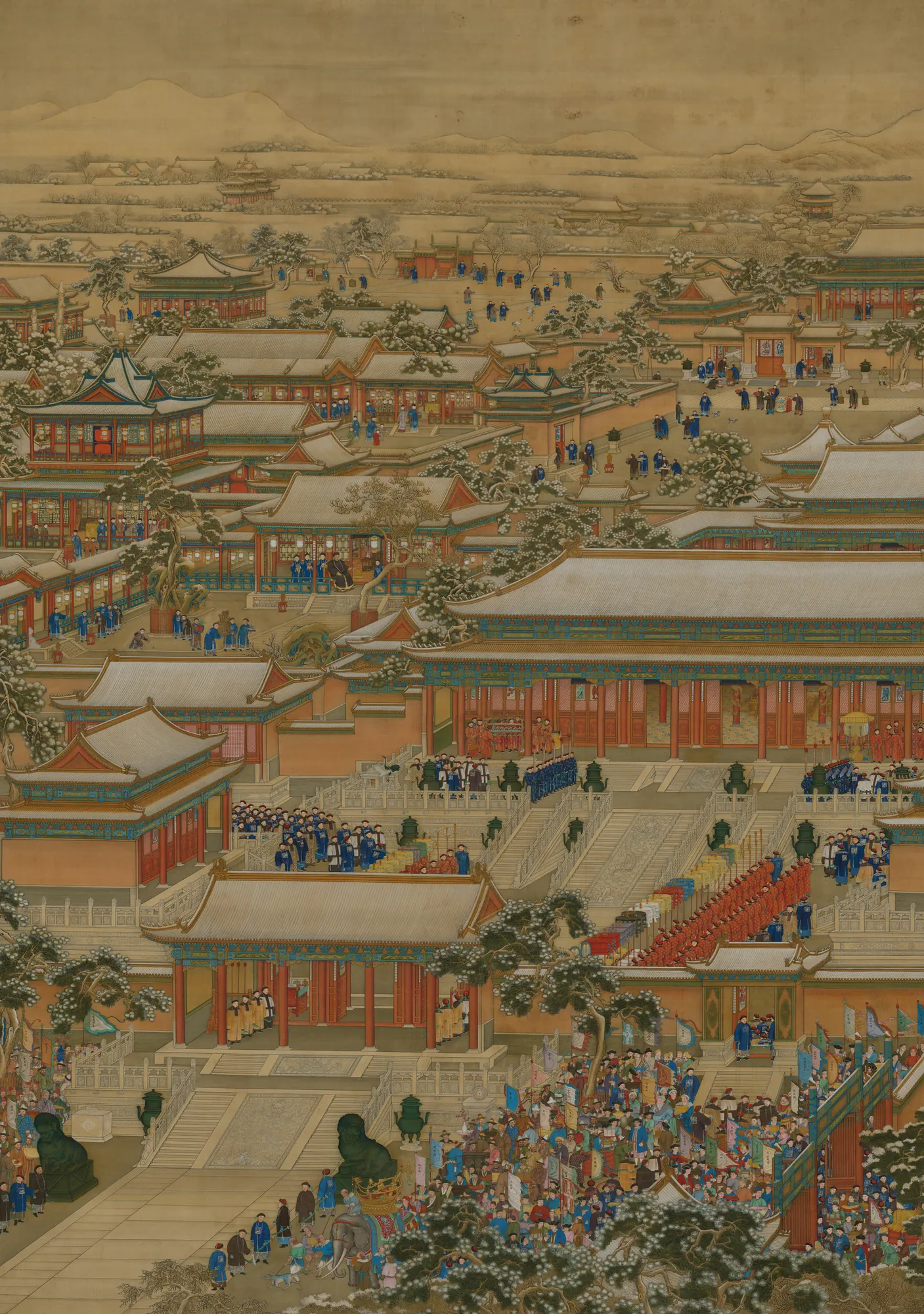 Imperial Procession at the Forbidden City (Universal Homage)