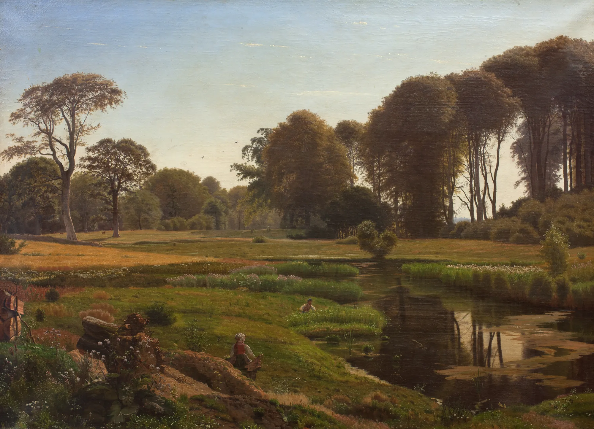 En sommerdag (Motiv fra Horneland ved Fåborg)