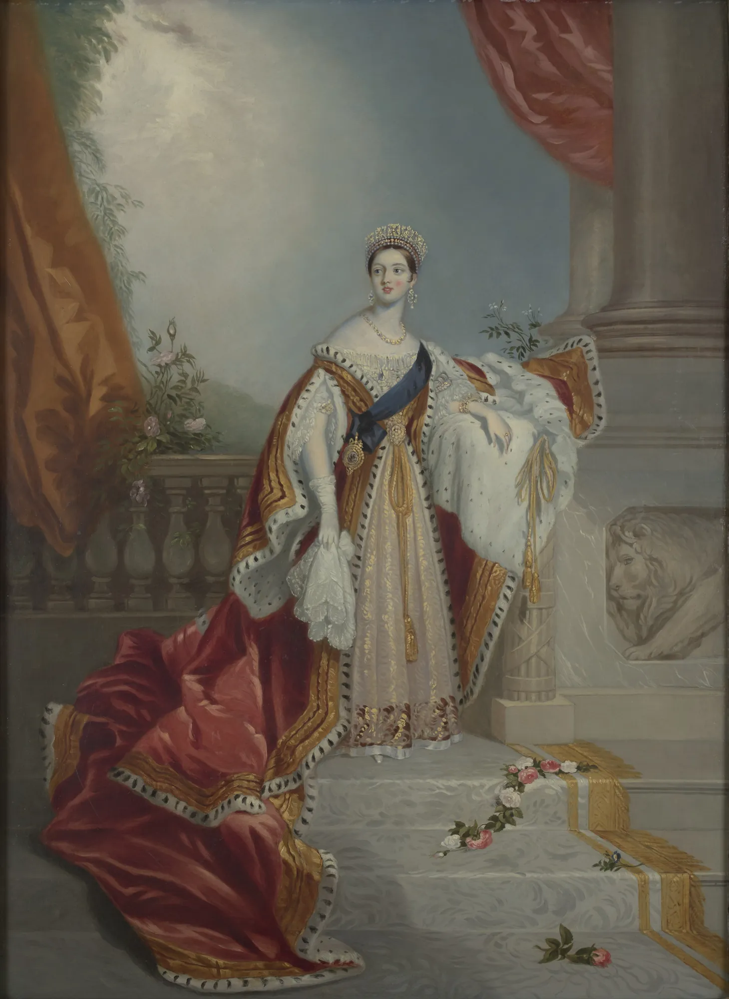 Queen Victoria in Coronation Robes
