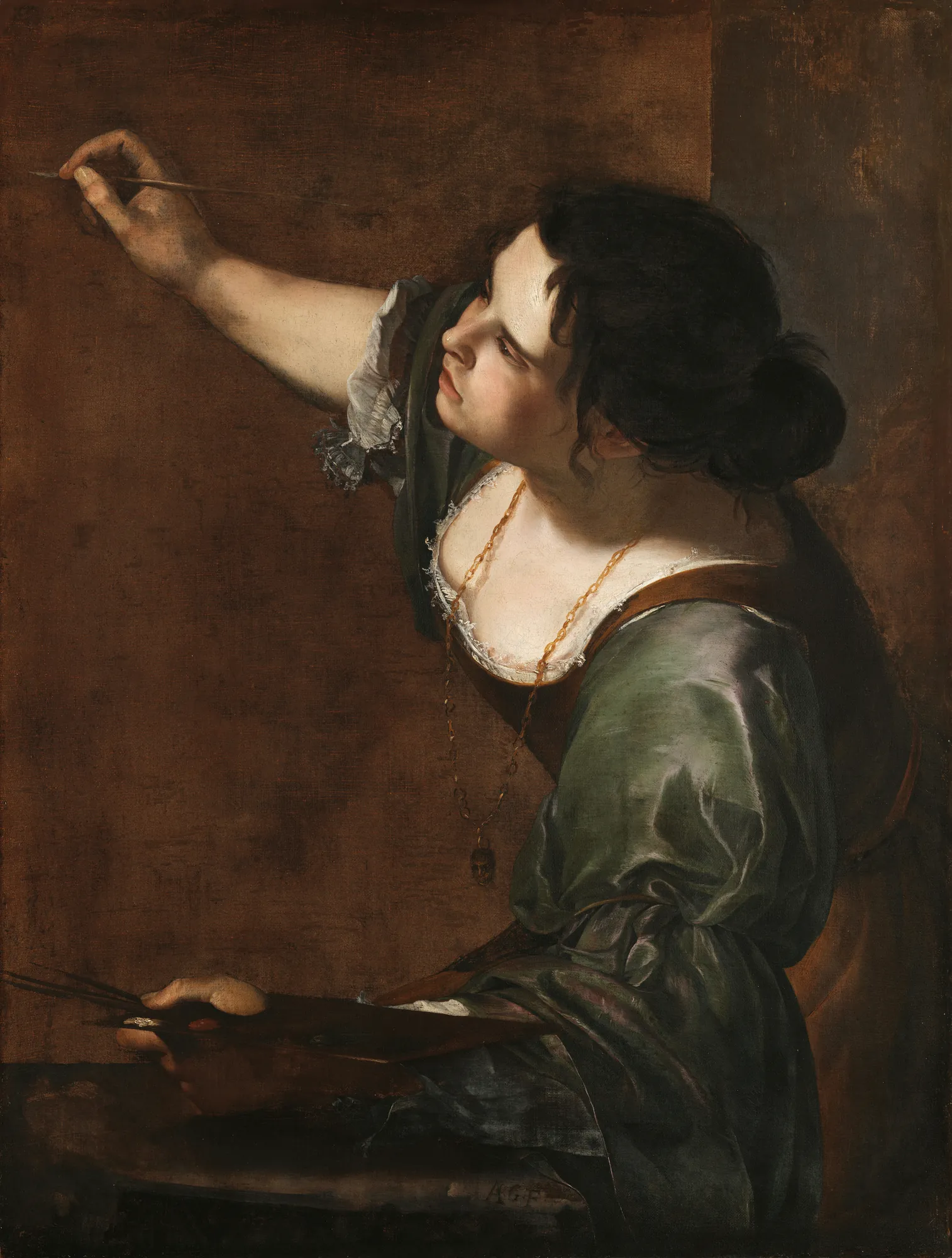 Self-Portrait as the Allegory of Painting