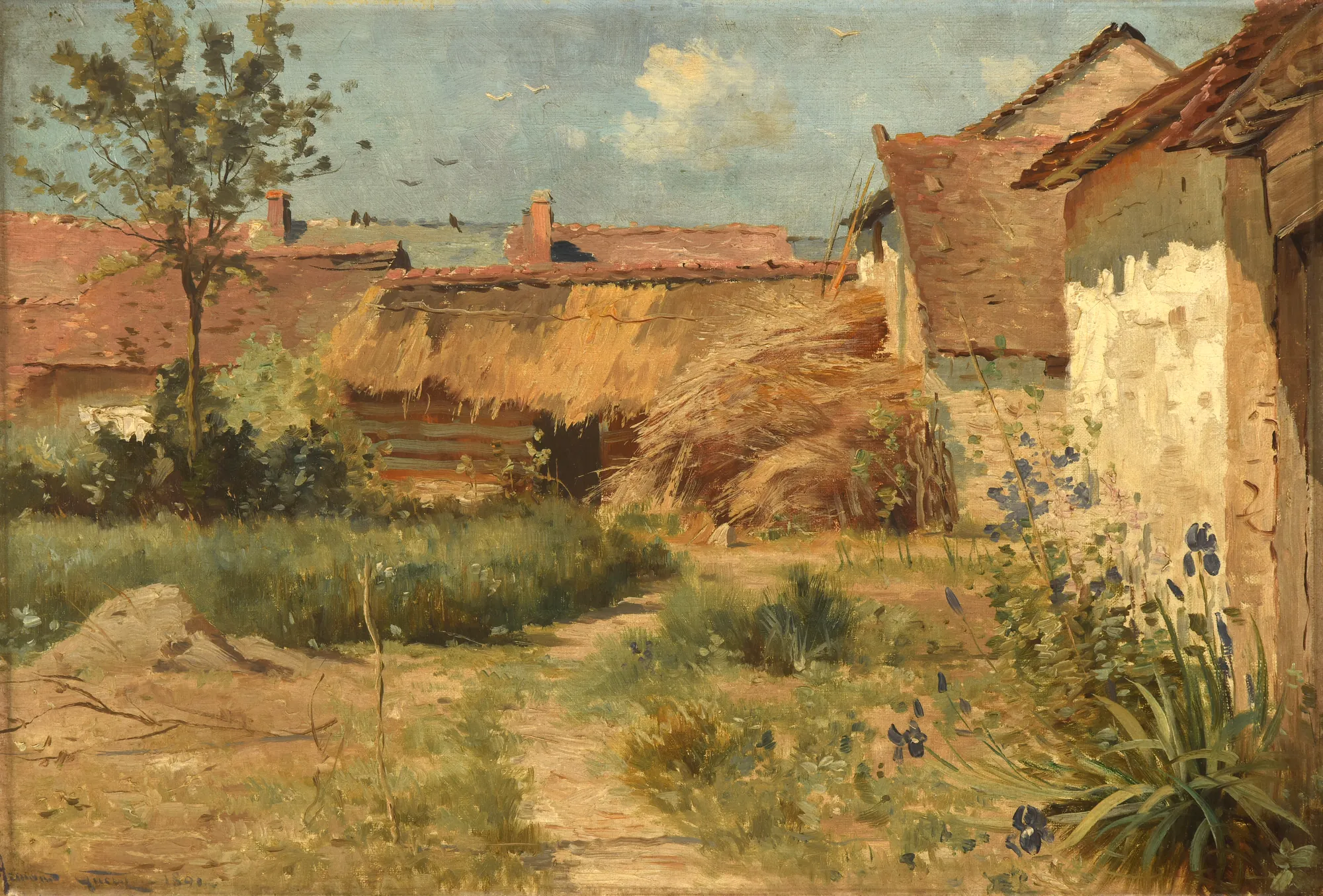 Jardin à Orainville
