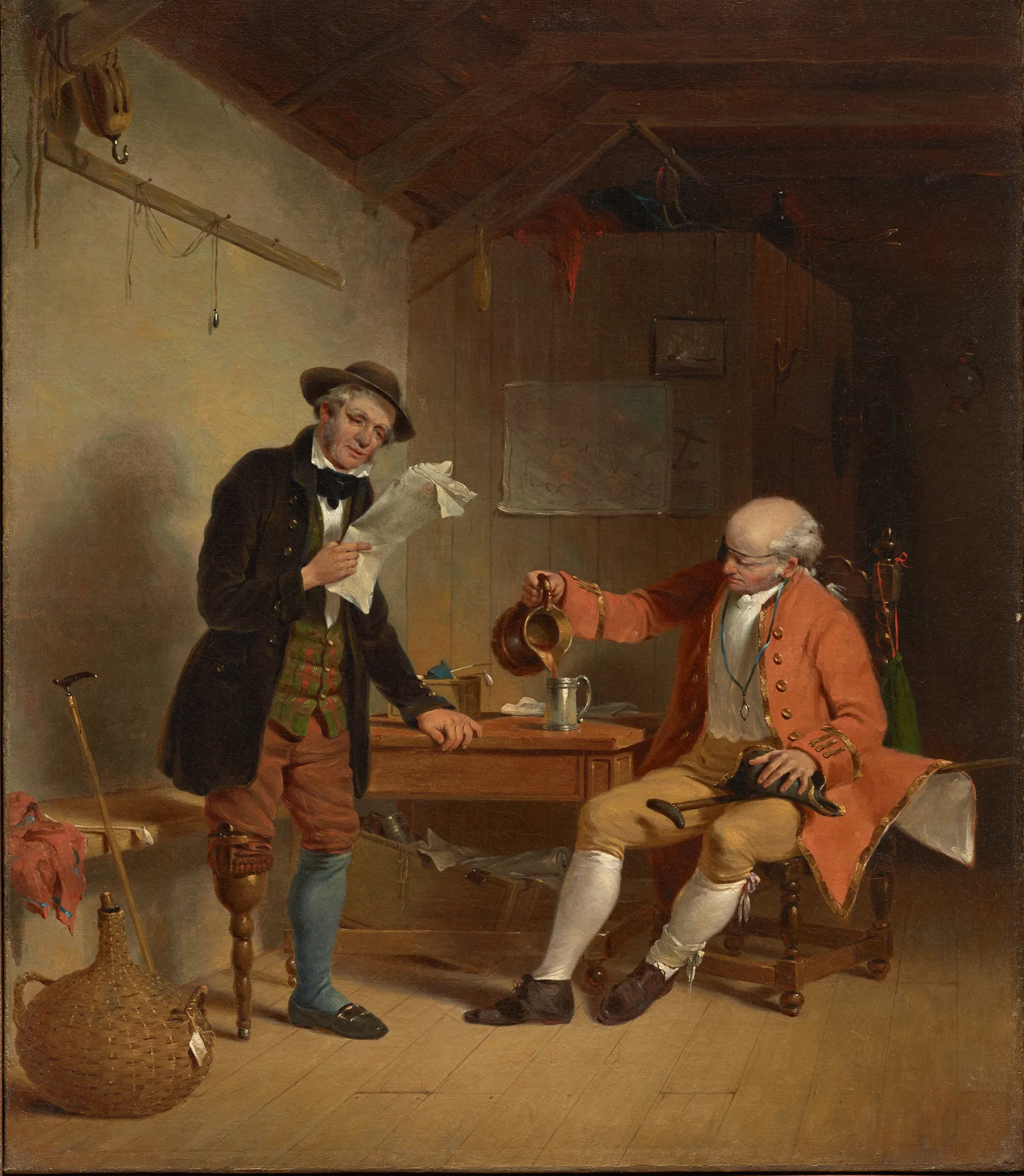 Commodore Trunnion and Jack Hatchway