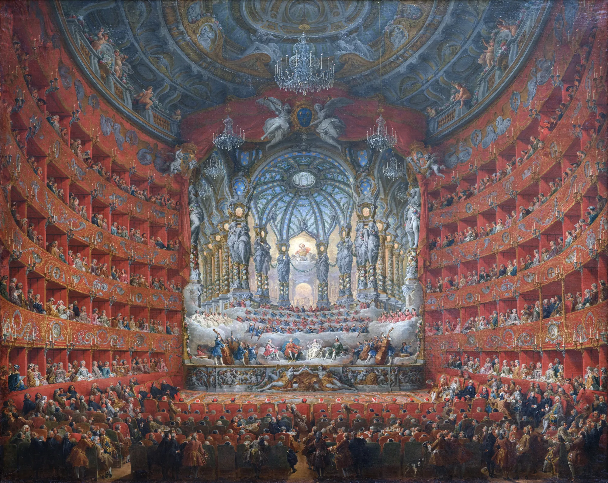 Musical Feast at the Teatro Argentina, Rome