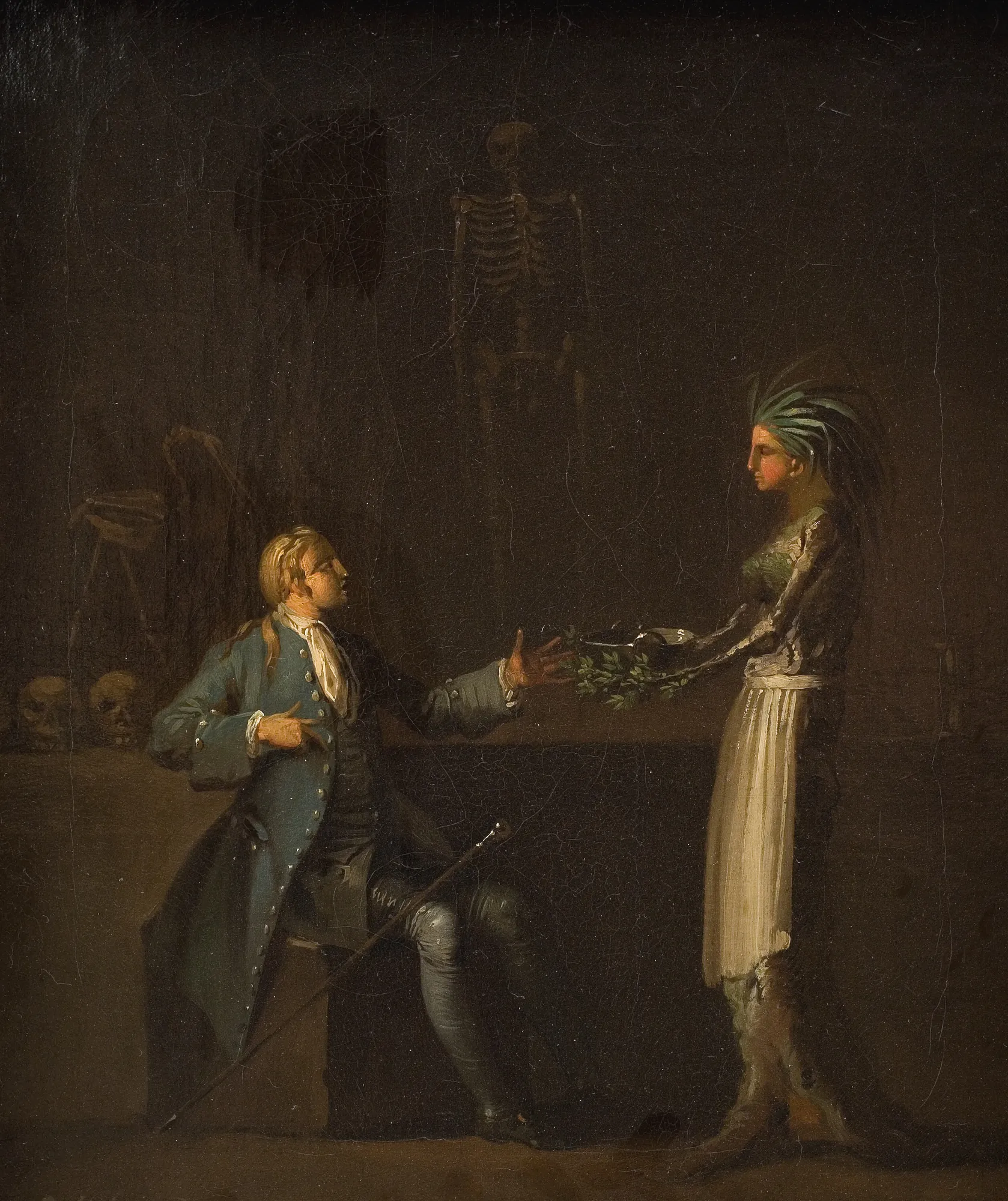 The Doctor's Wife Reveals her Husband's Intention of Anatomising Niels Klim