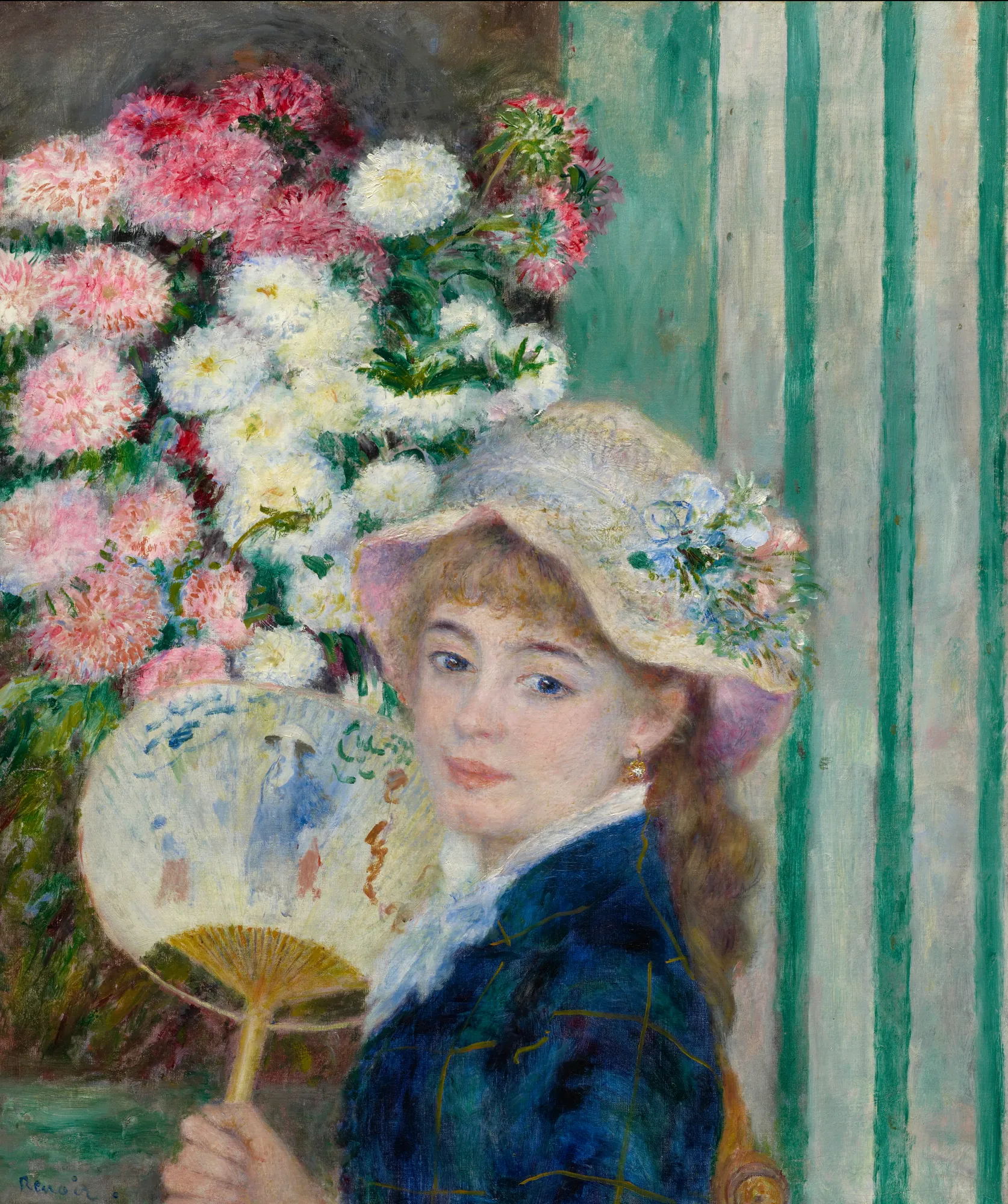 Woman with a Fan
