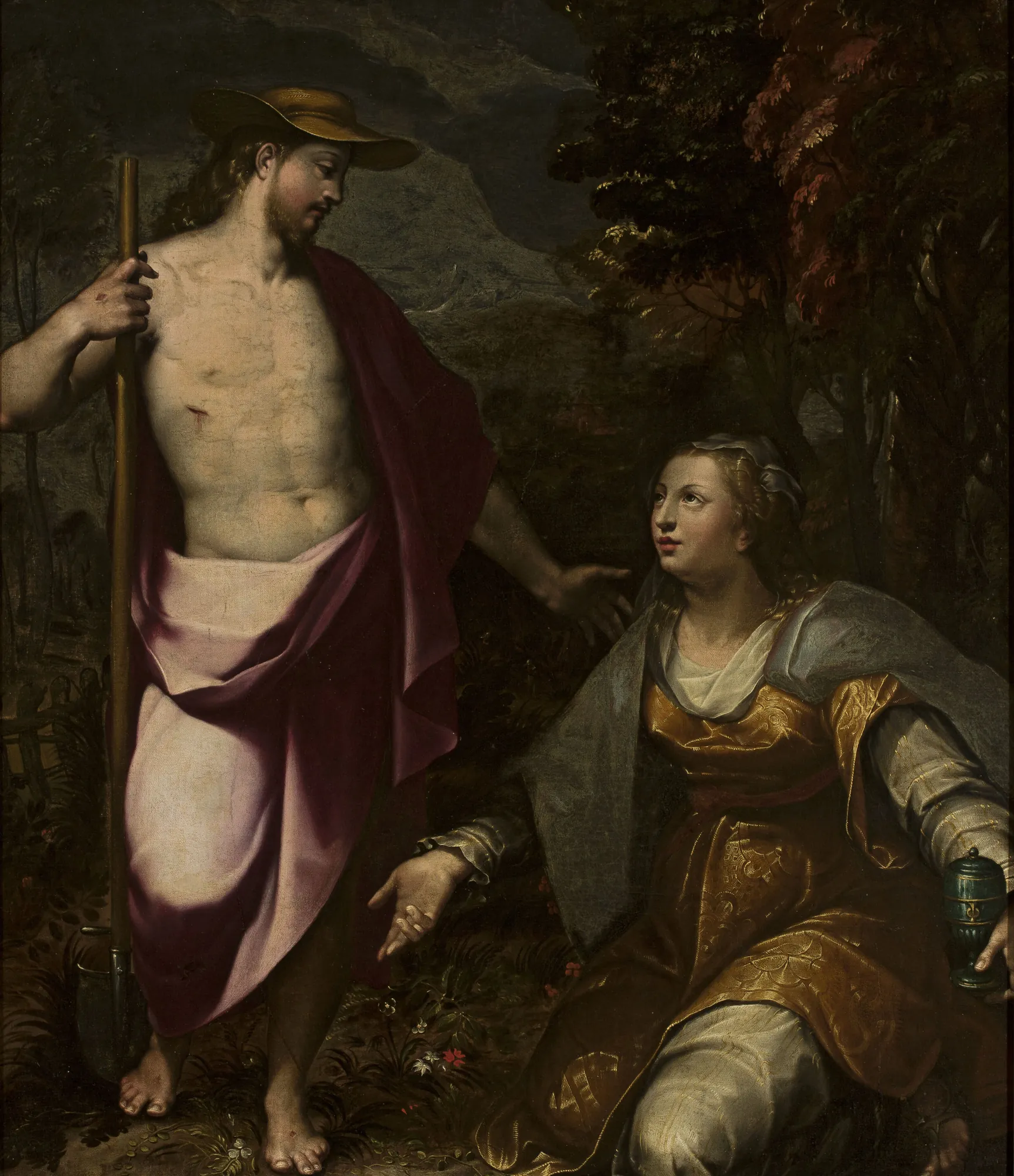 Christ as the Gardener and Mary Magdalene
