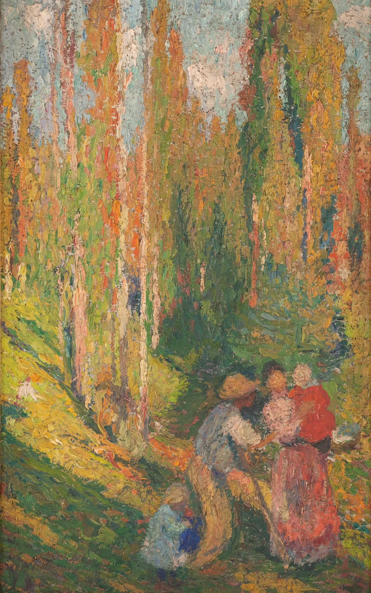 L'été, scène champêtre