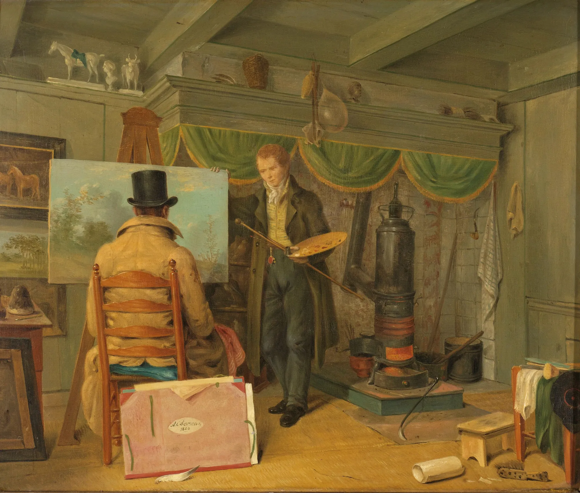 The Painter in his Studio