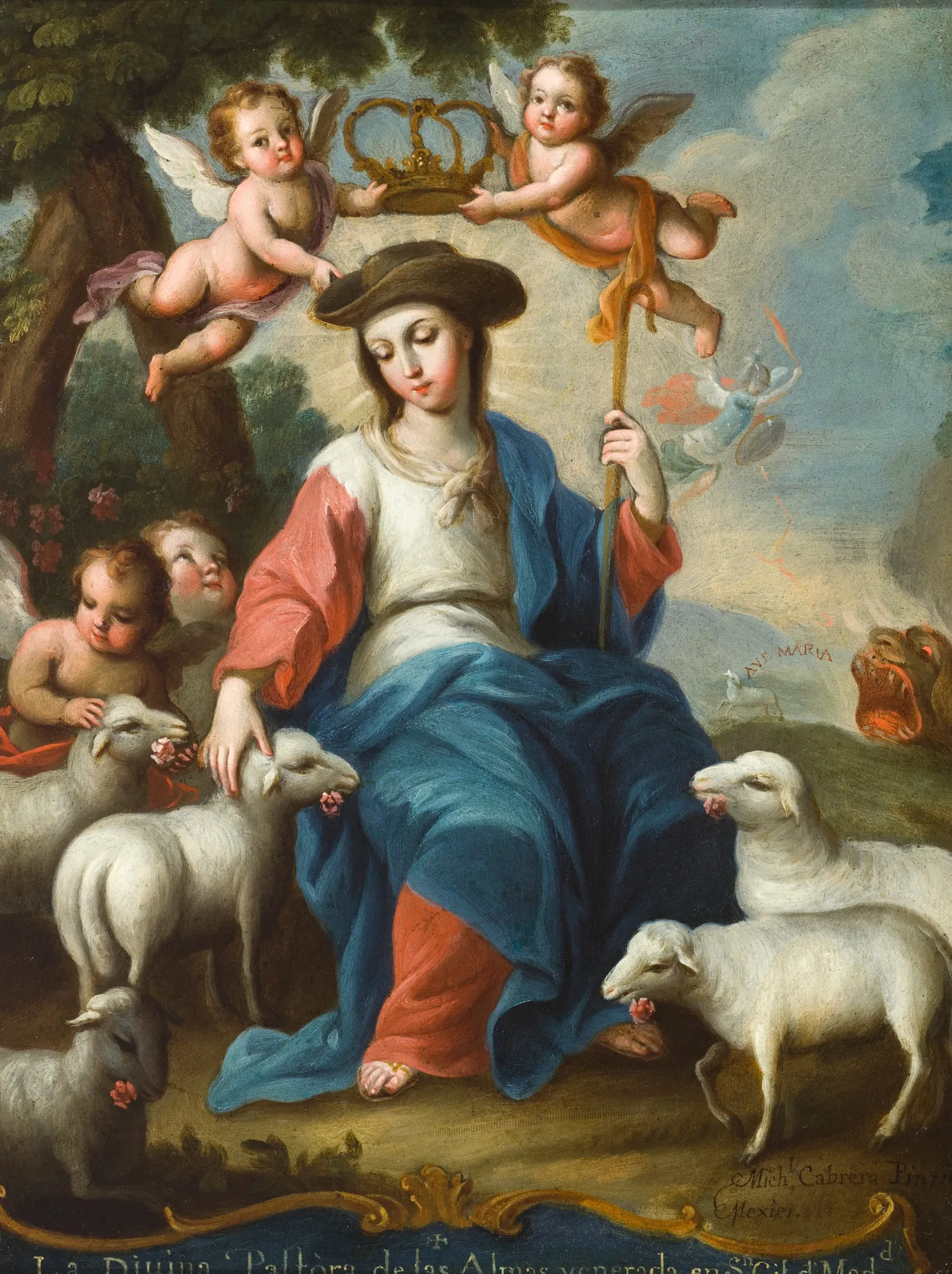 The Divine Shepherdess (La divina pastora)
