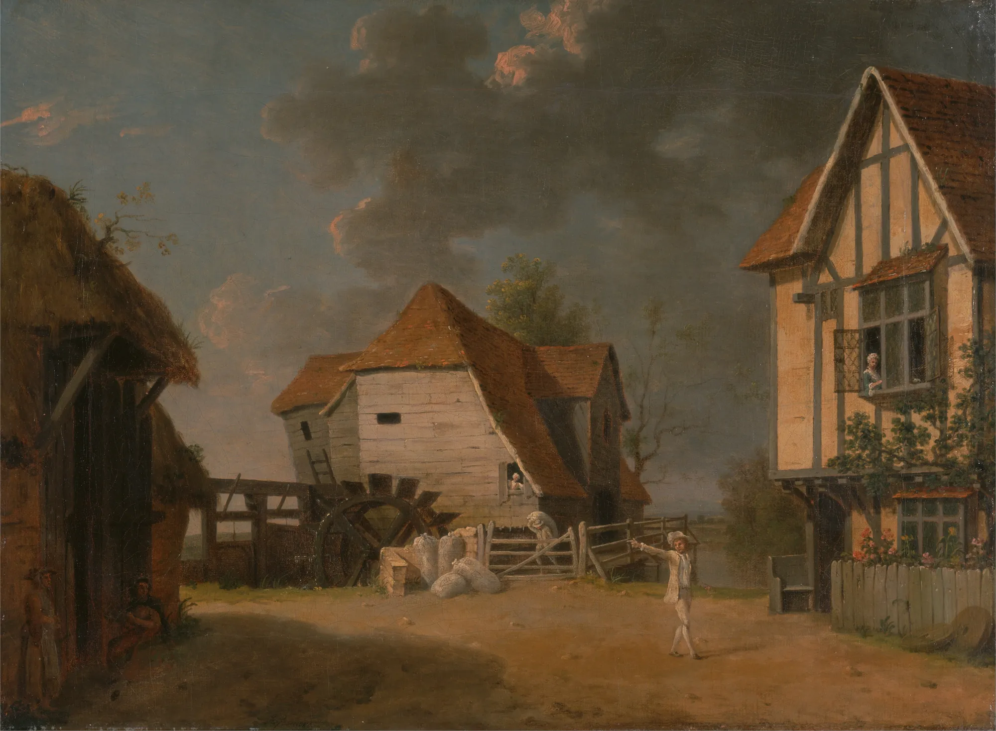 A Scene from 'The Maid of the Mill'